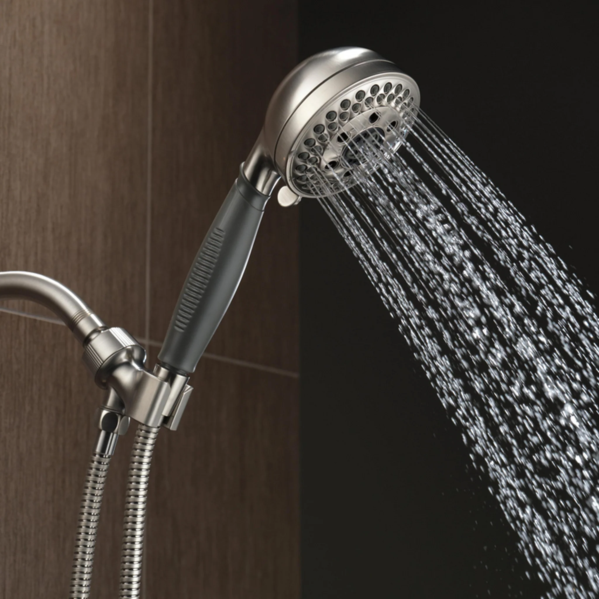DELTA H2OKINETIC® 5-SETTING SHOWER MOUNT HAND SHOWER - Image 3