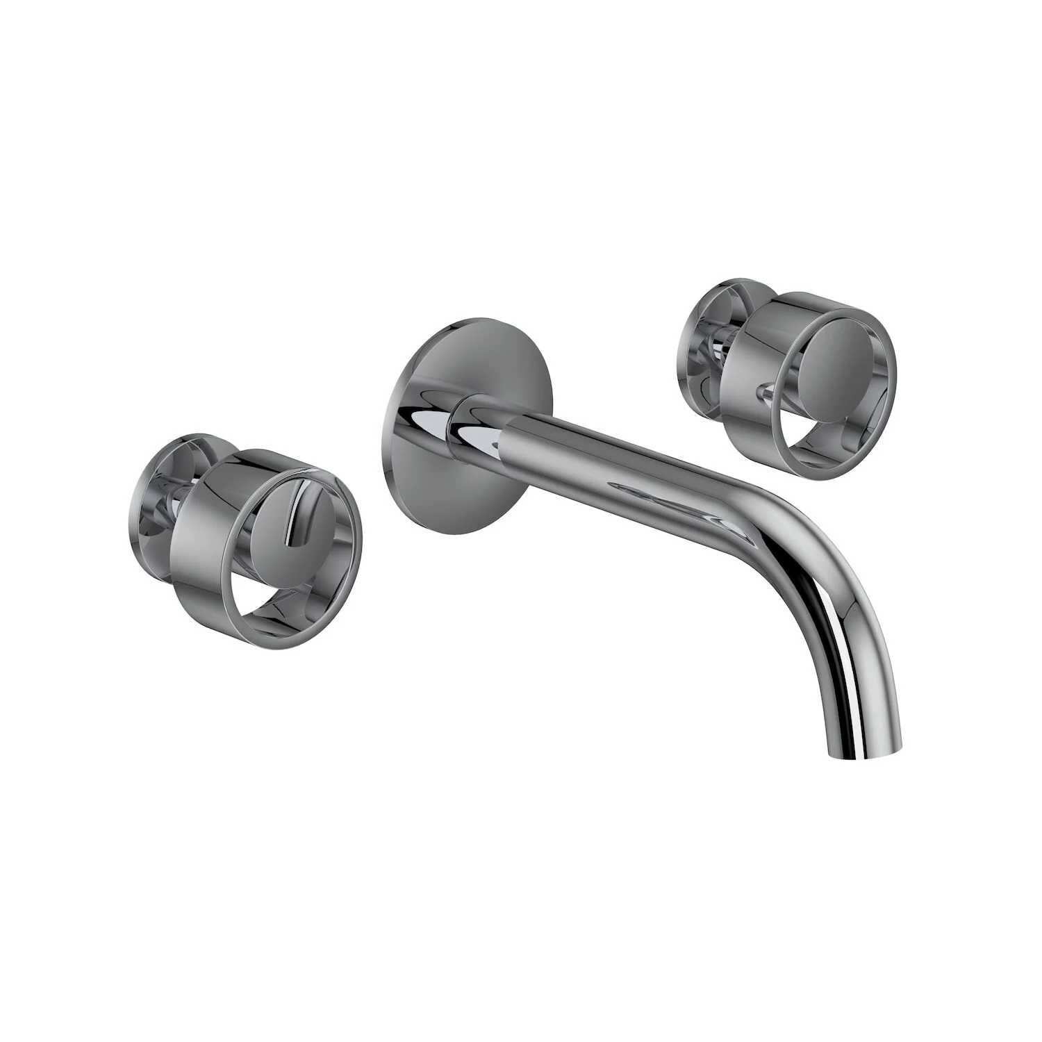 ECLISSI WALL MOUNT LAVATORY FAUCET WITH C-SPOUT - Image 2