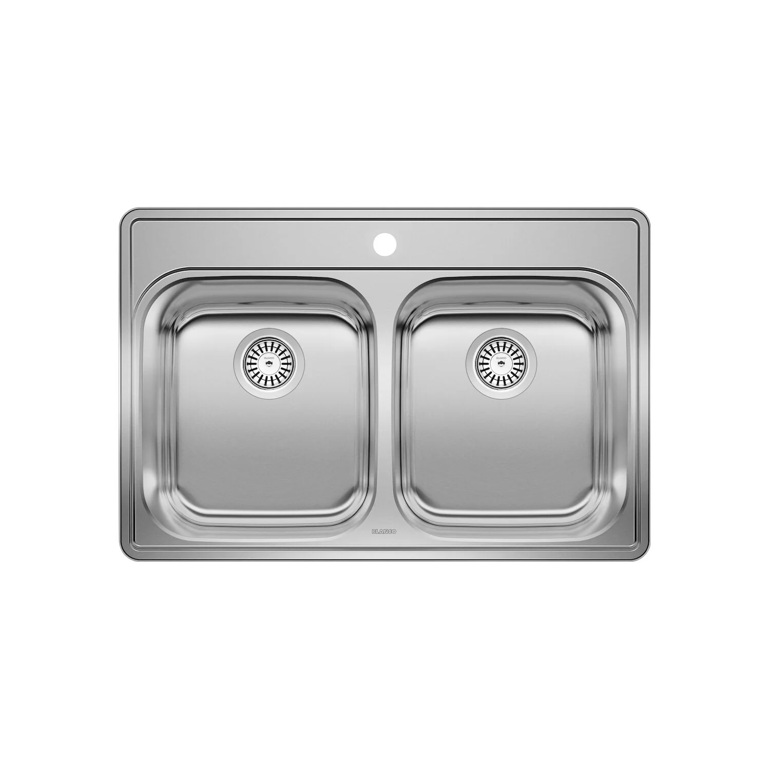 ESSENTIAL DOUBLE BOWL KITCHEN SINK