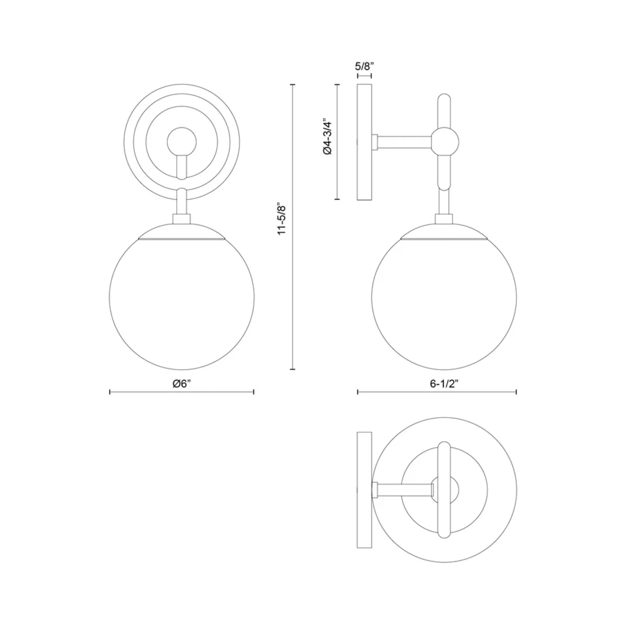 FIORE WALL/VANITY LIGHT (MULTIPLE SIZES) - Image 5