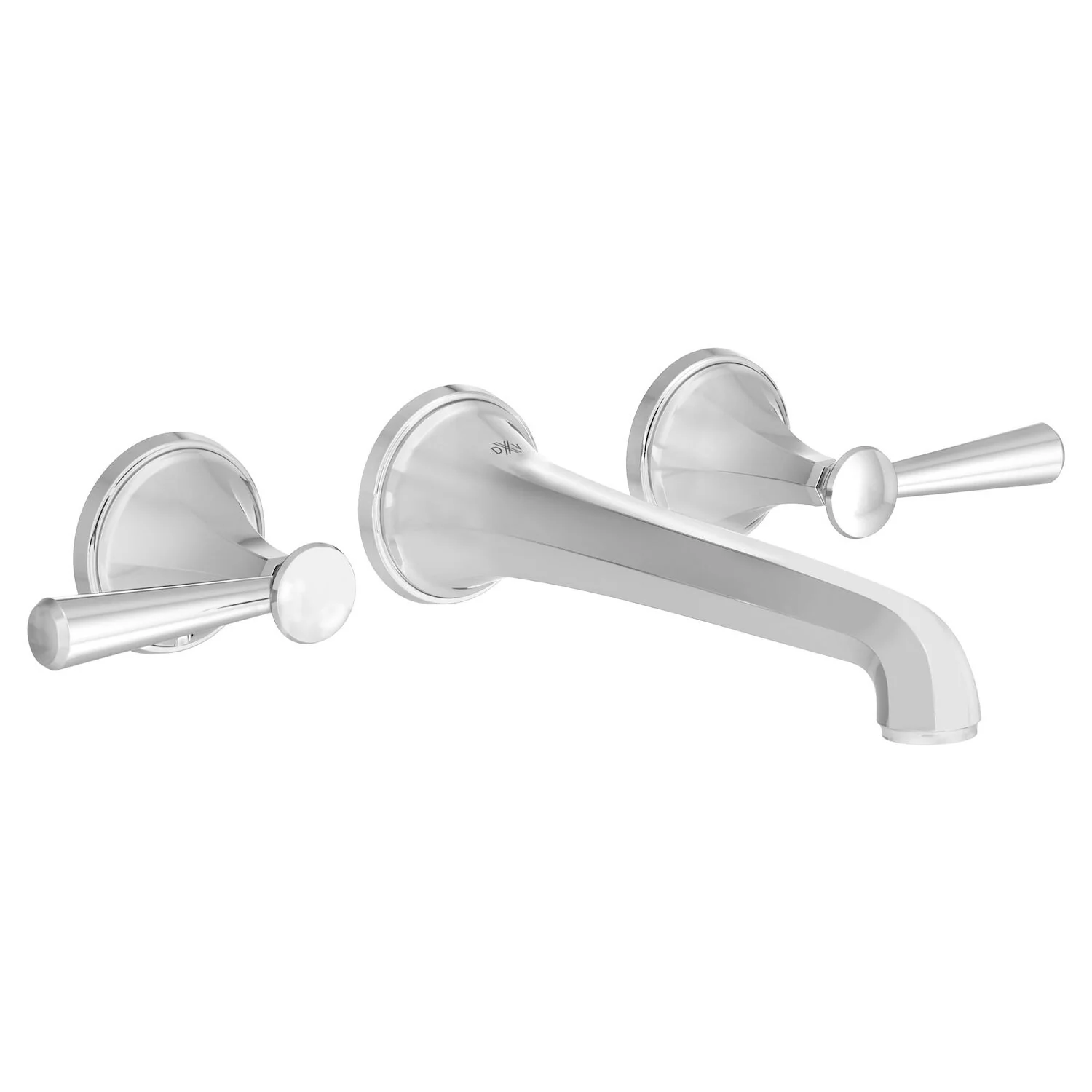FITZGERALD 2-HANDLE WALL MOUNT BATHROOM FAUCET WITH LEVER HANDLES - Image 2