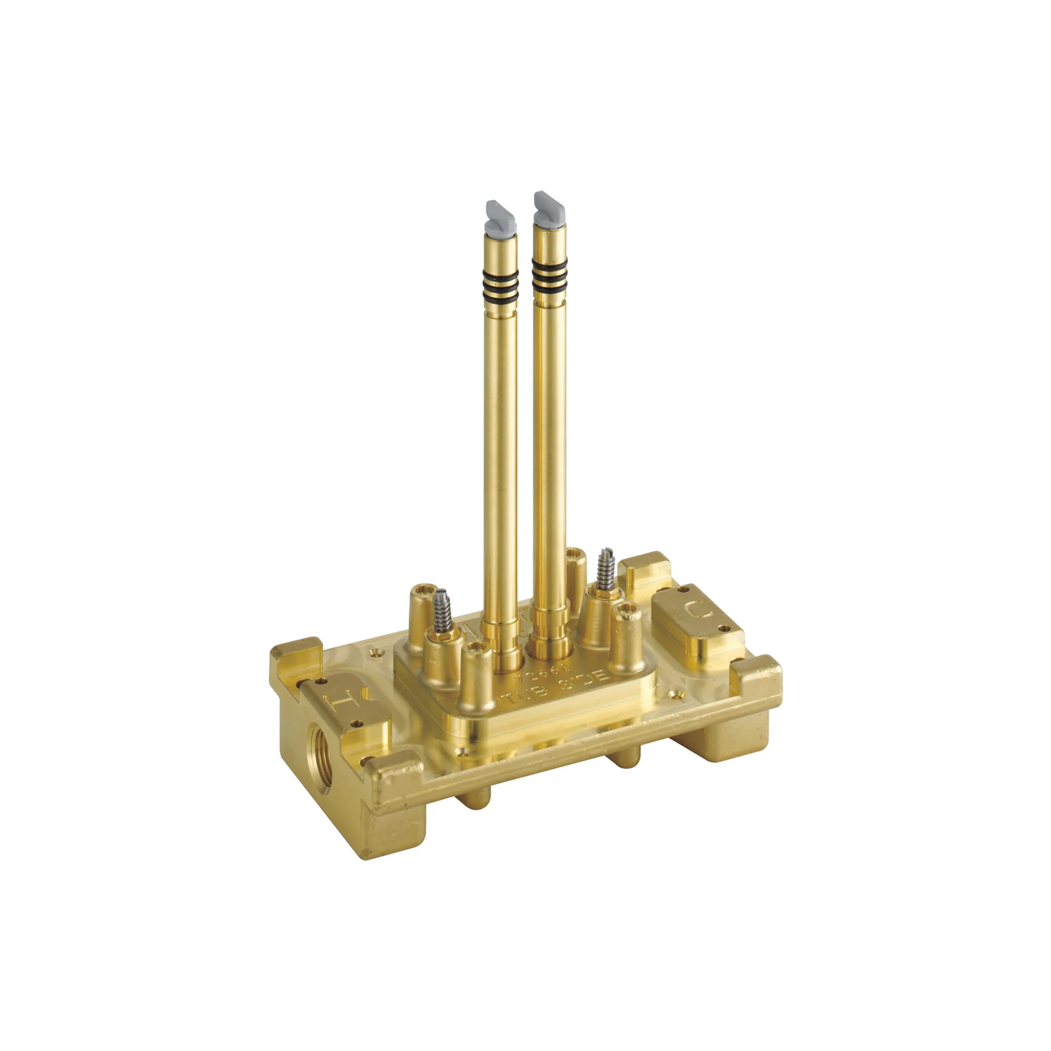 FLOOR MOUNT TUB FILLER ROUGH-IN WITH STOPS
