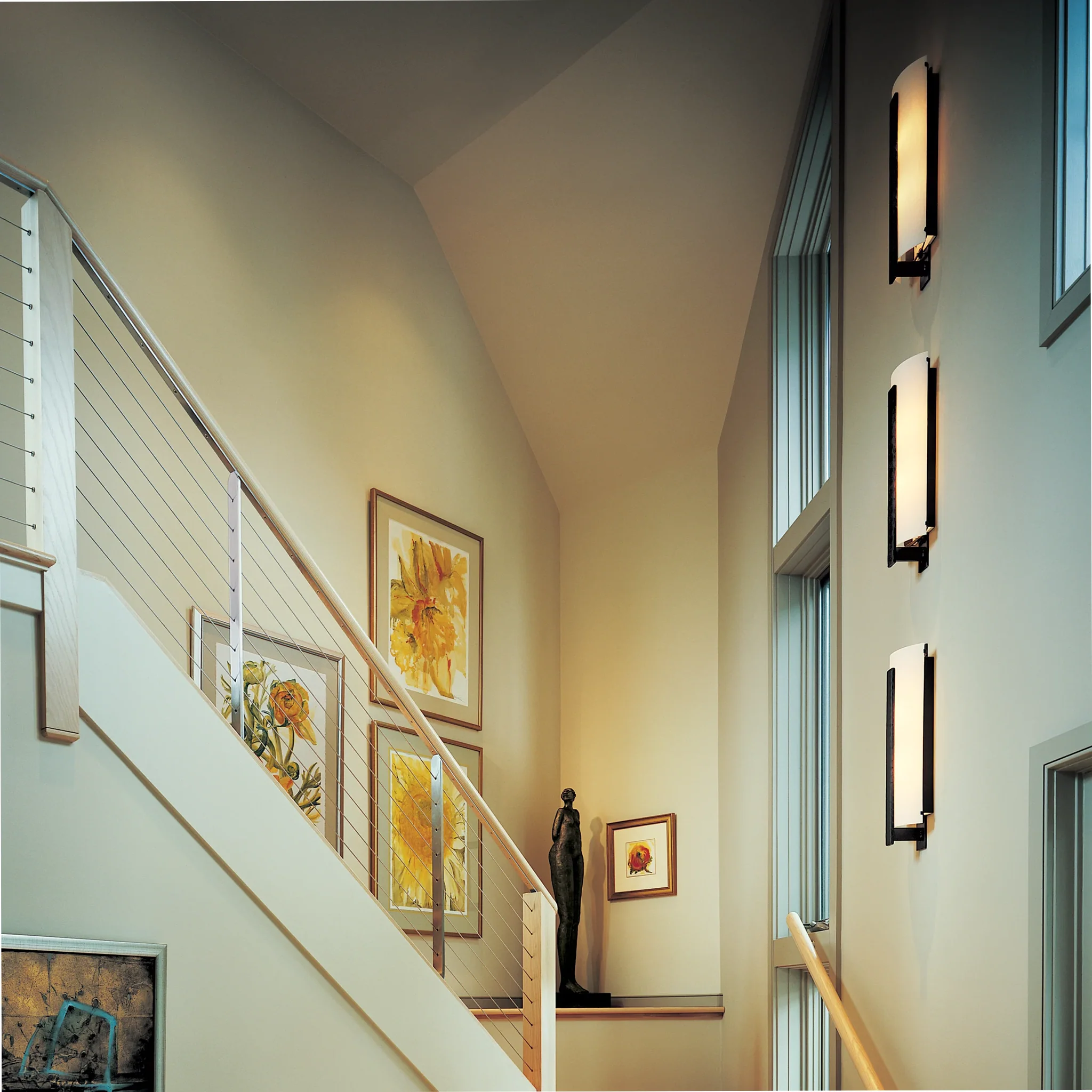 FORGED VERTICAL BAR LARGE SCONCE - Image 2