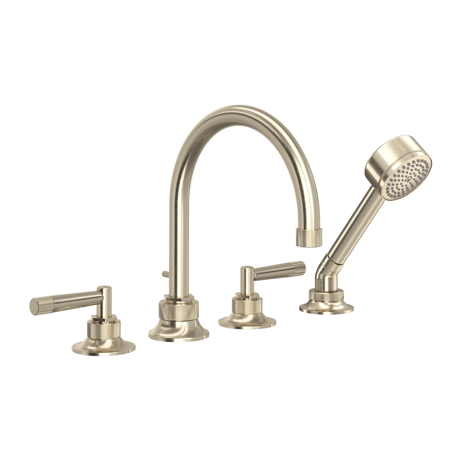 GRACELINE® 4-HOLE DECK MOUNT TUB FILLER (LEVER HANDLE) - Image 4
