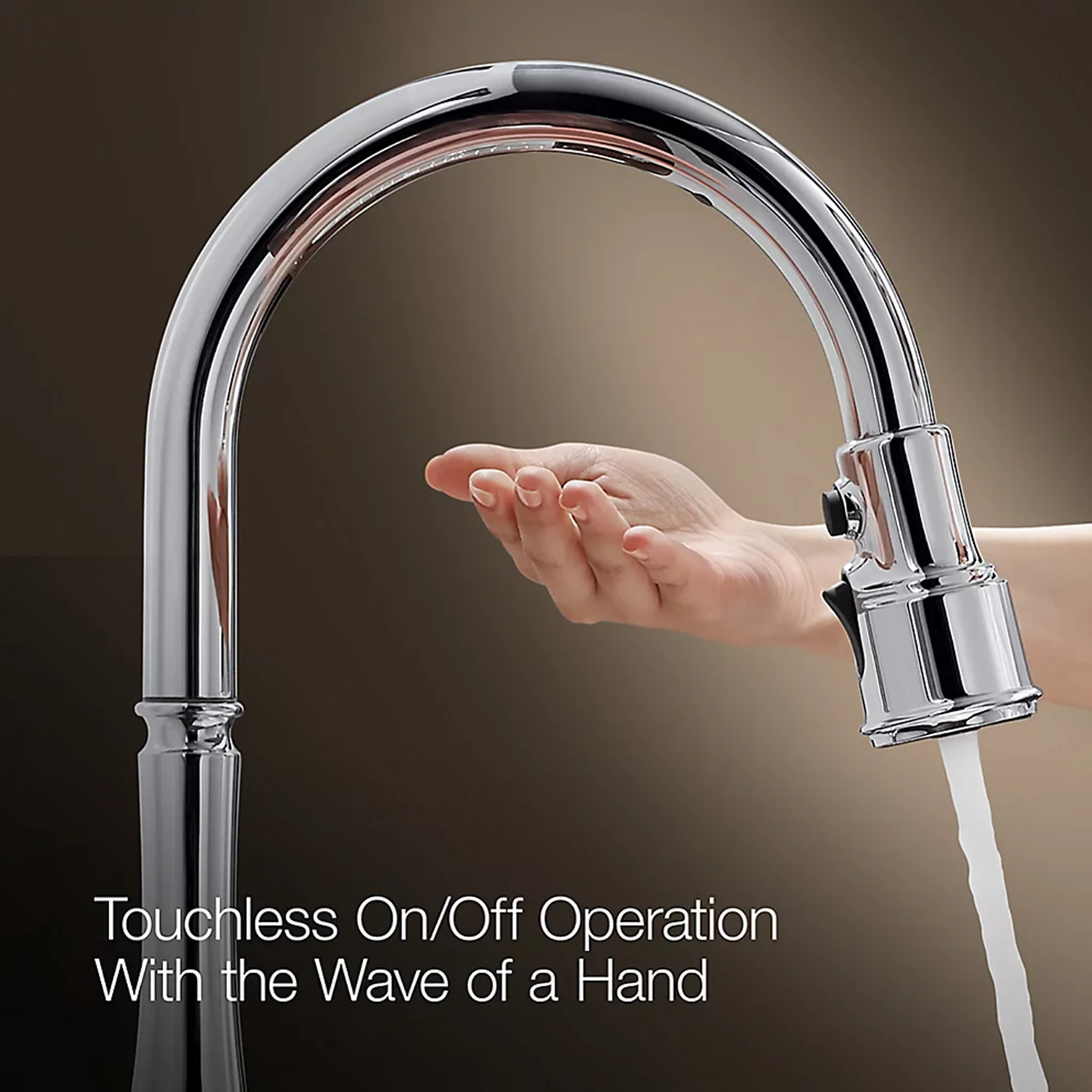 GRAZE® TOUCHLESS PULL-DOWN KITCHEN SINK FAUCET WITH 3-FUNCTION SPRAYHEAD - Image 7