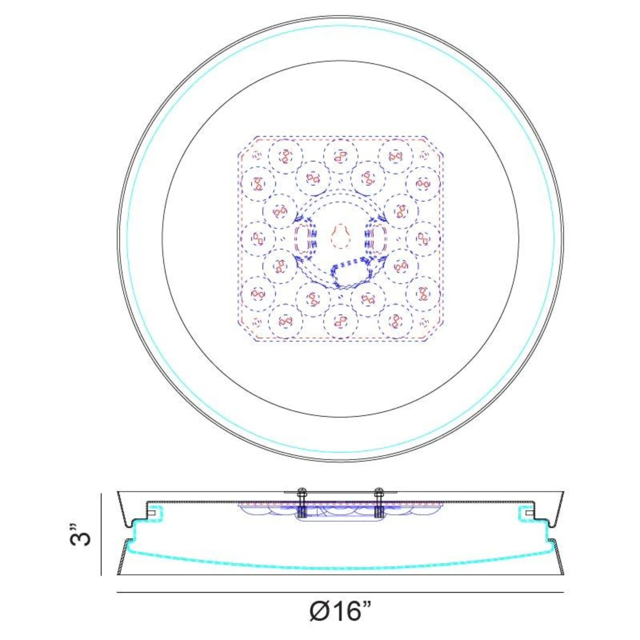 GREYSON 1-LIGHT LED FLUSH MOUNT (MULTIPLE SIZES) - Image 7