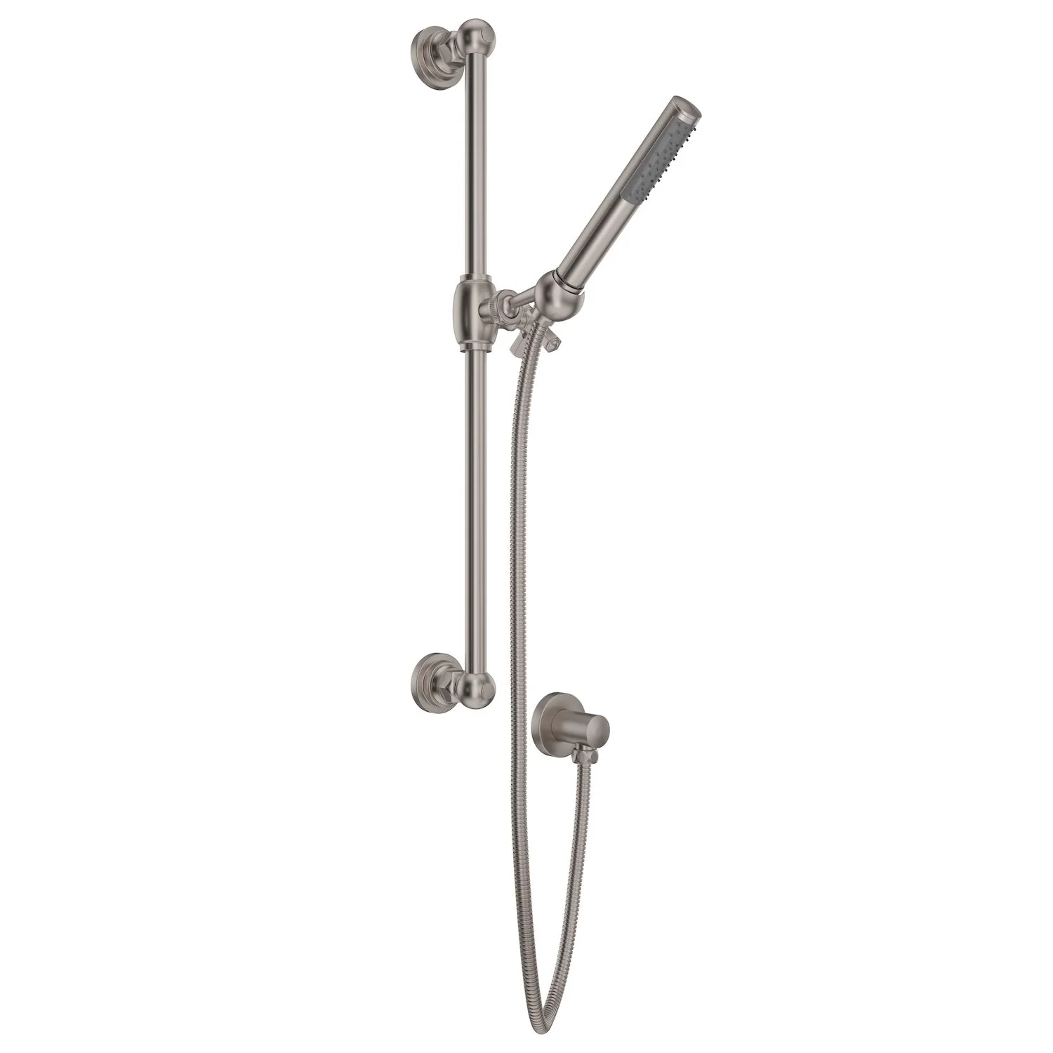 HANDSHOWER SET WITH 21" SLIDE BAR AND SINGLE-FUNCTION HANDSHOWER (CROSS HANDLE) - Image 3