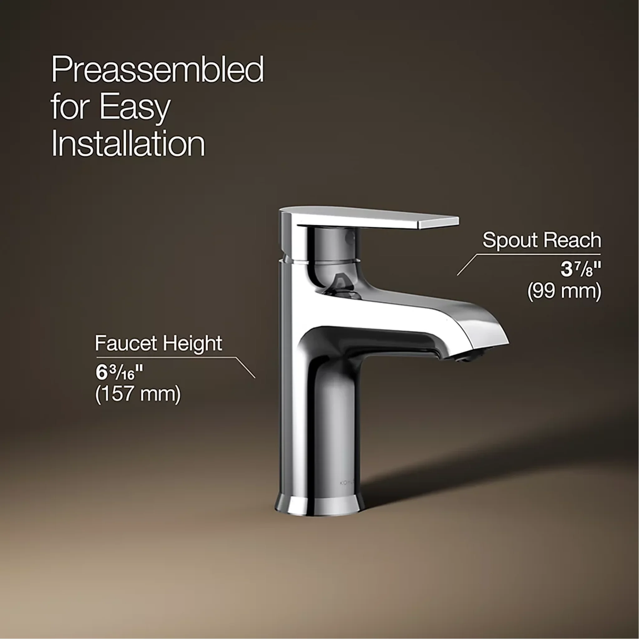 HINT SINGLE-HANDLE BATHROOM SINK FAUCET - Image 3