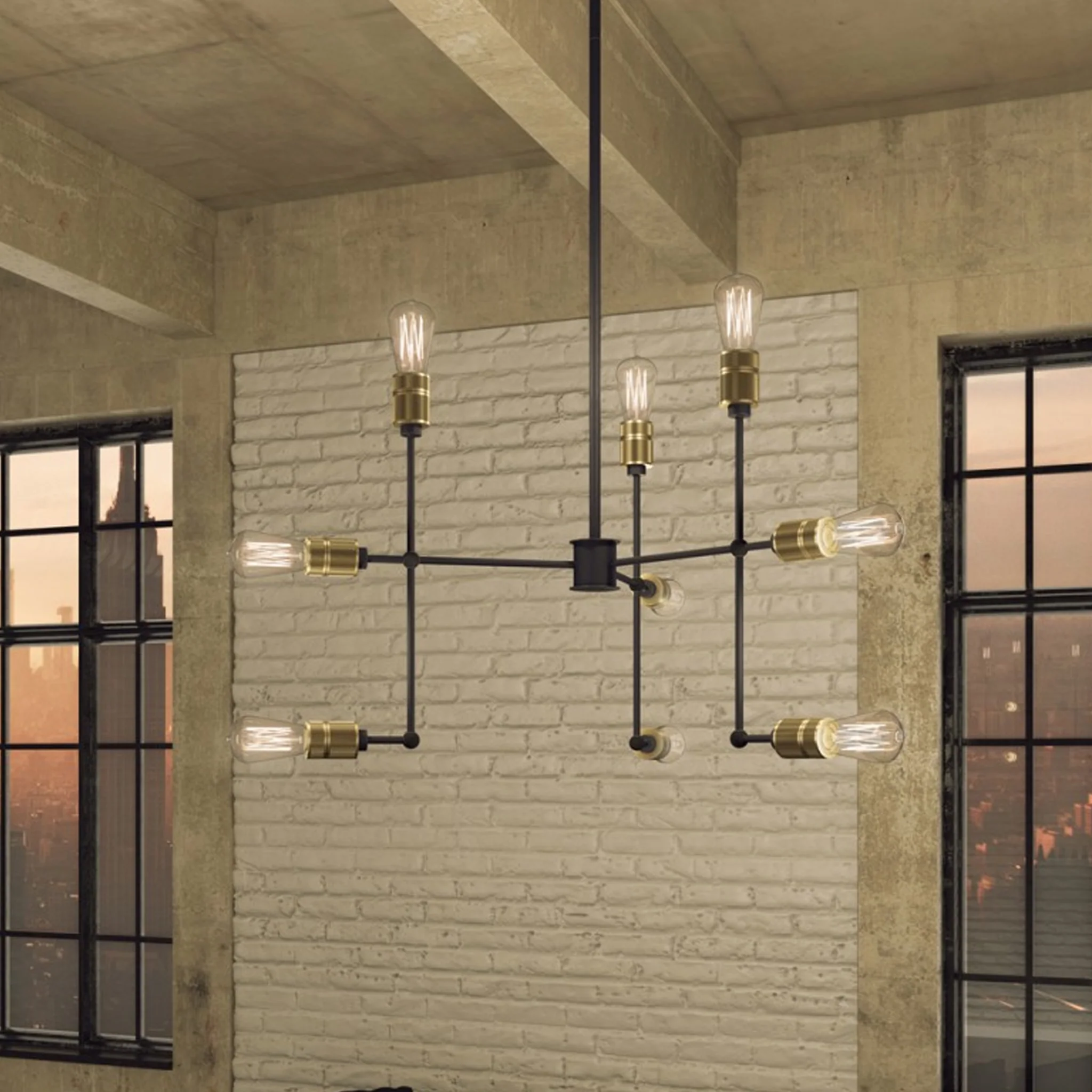 JERSEY 9-LIGHT CHANDELIER - Image 2