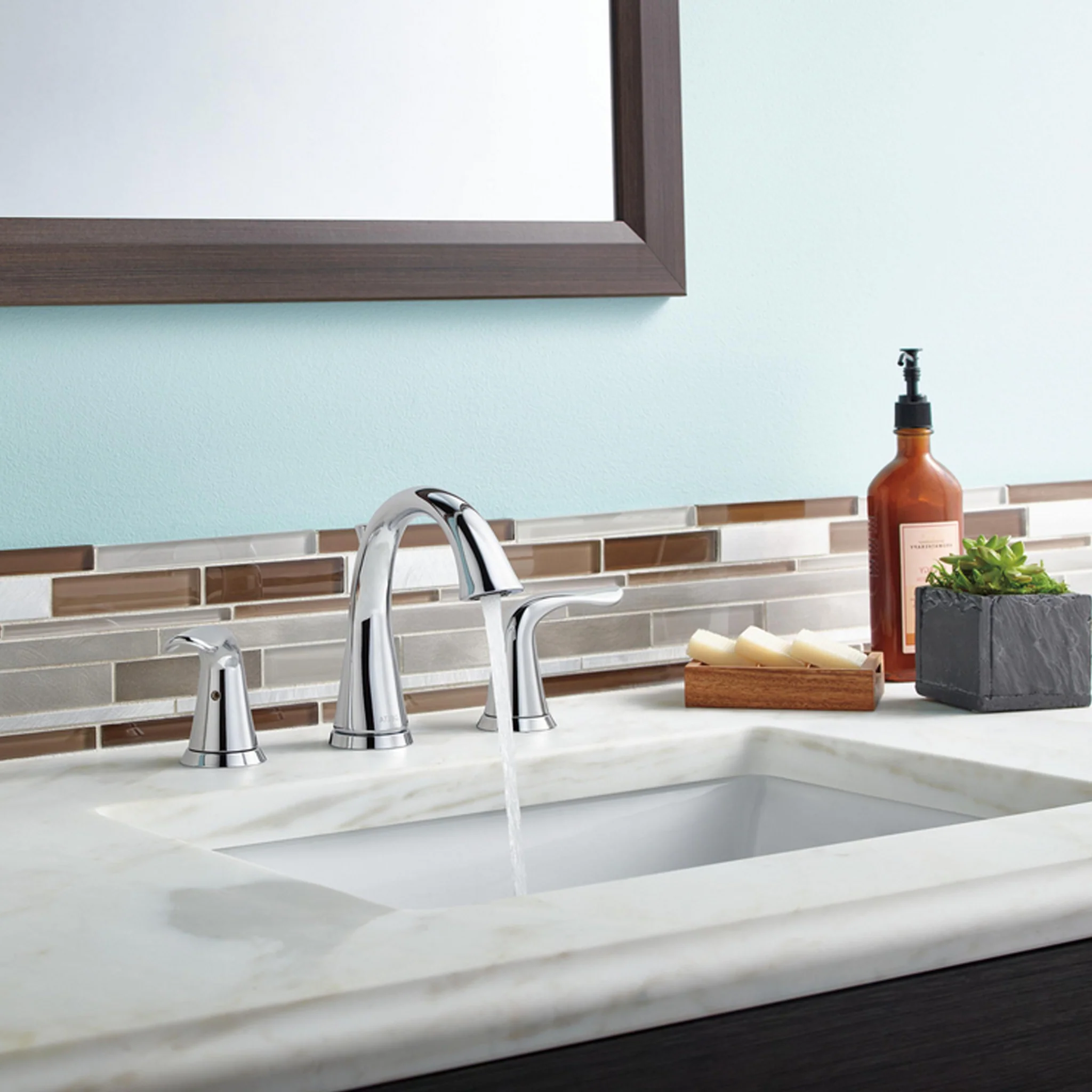 LAHARA TWO HANDLE WIDESPREAD LAVATORY FAUCET - Image 2