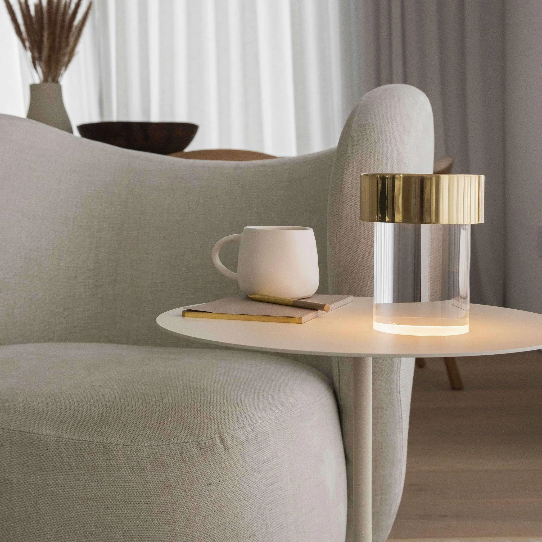 LAST ORDER CLEAR TABLE LAMP - Image 6