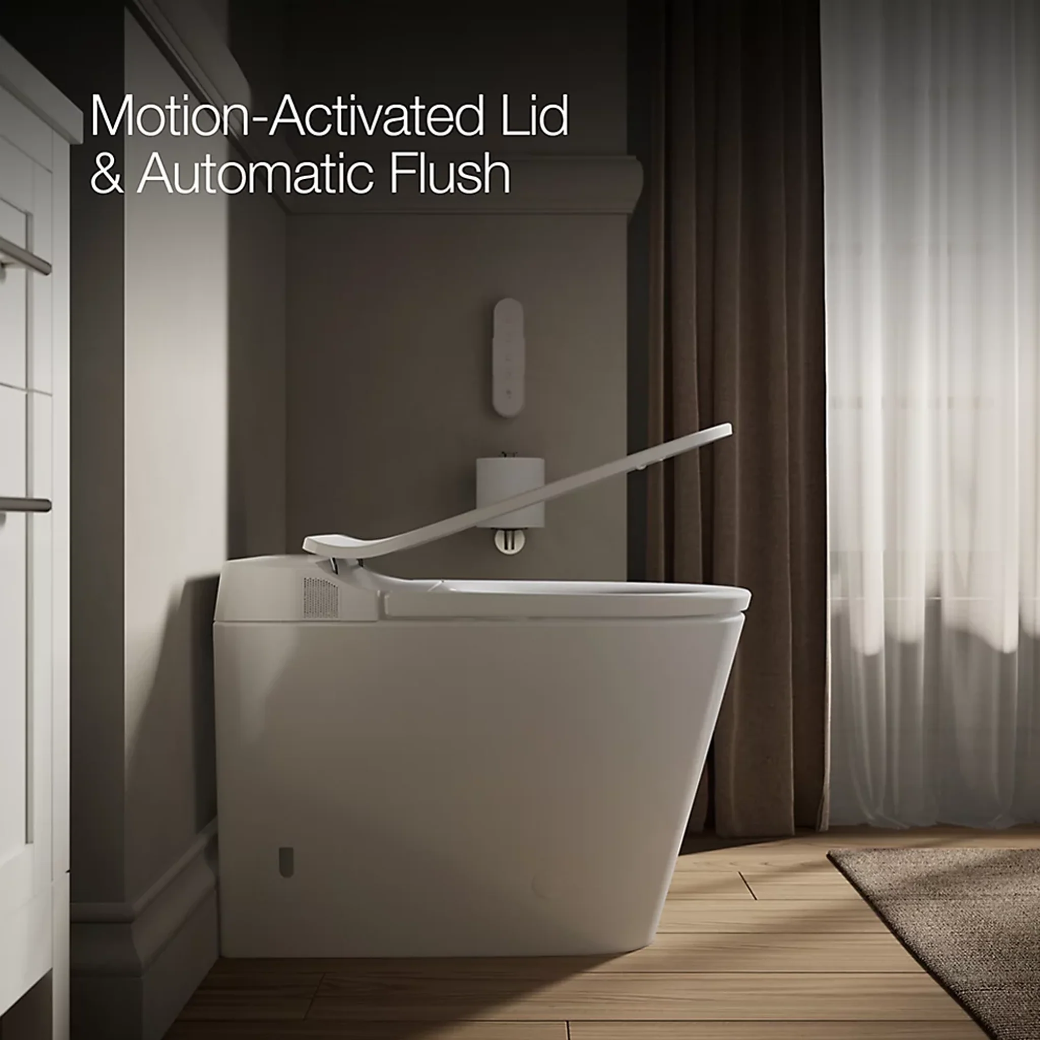LEAP™ ONE-PIECE ELONGATED SMART TOILET, DUAL-FLUSH - Image 4