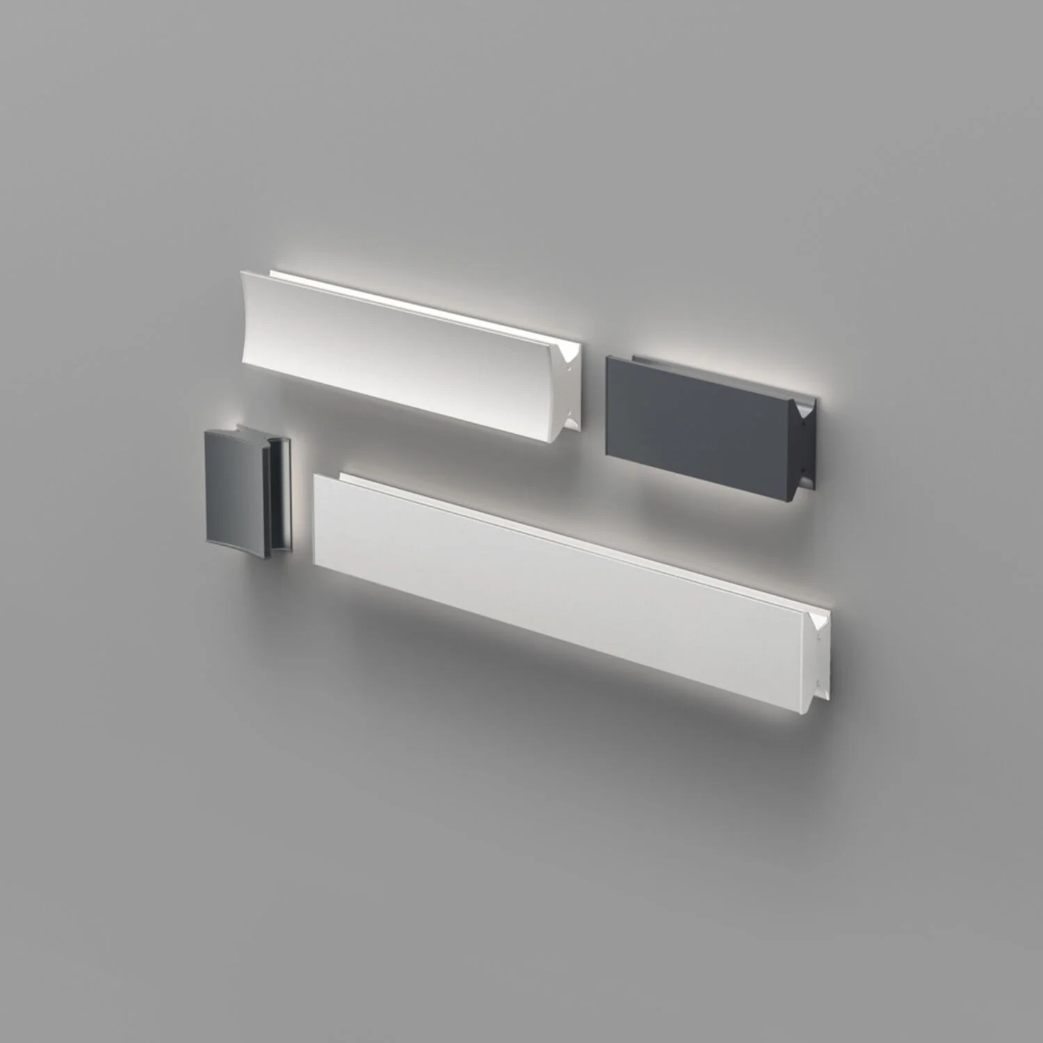 LINEACURVE MINI MONO LED WALL/CEILING LIGHT