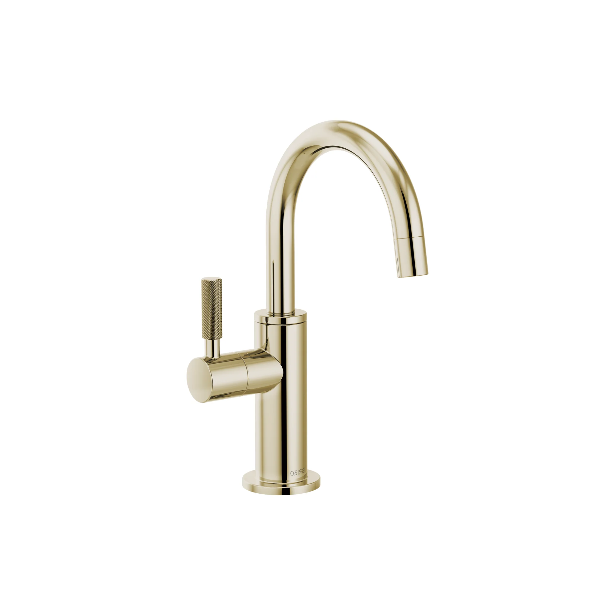 LITZE® BEVERAGE FAUCET WITH ARC SPOUT AND KNURLED HANDLE - Image 4