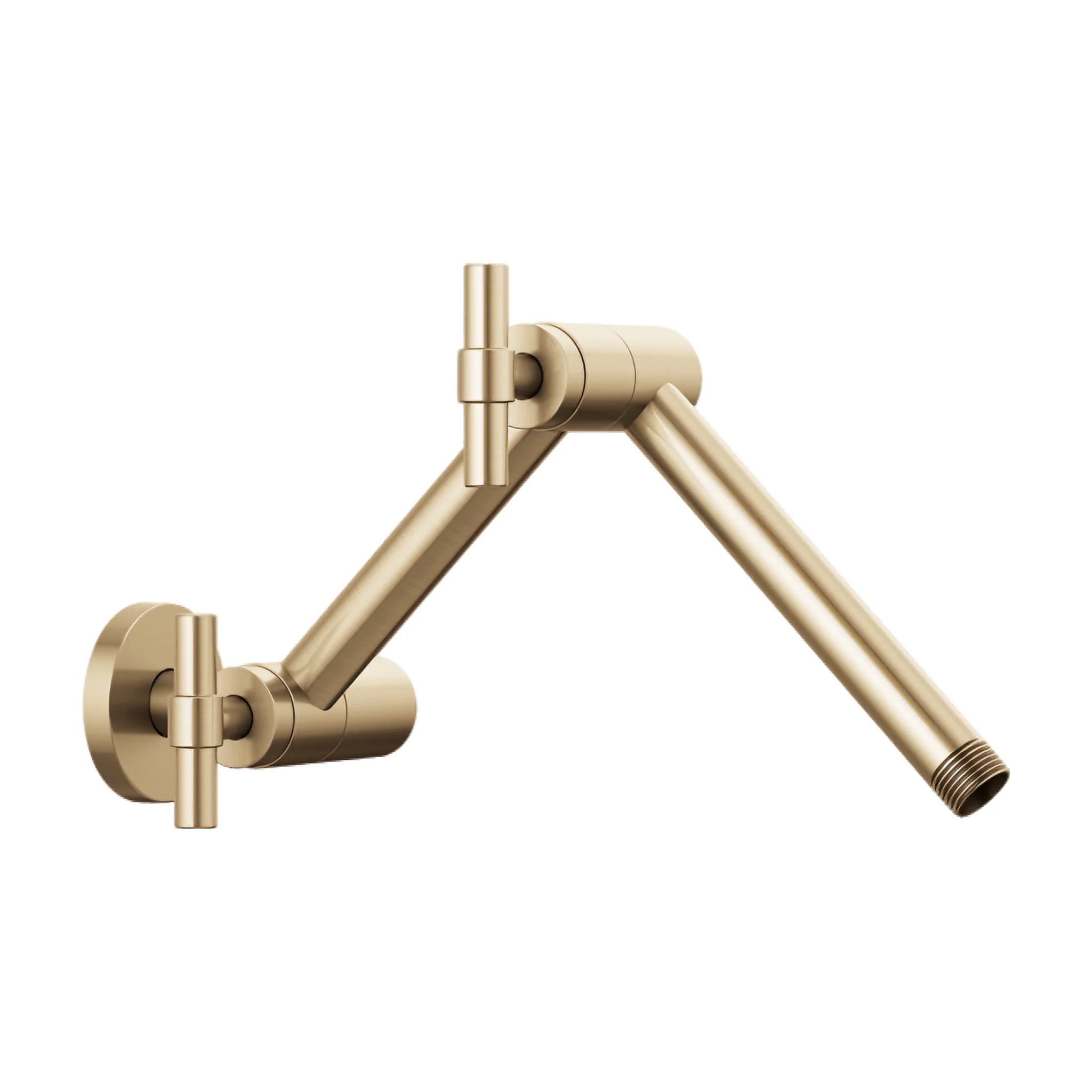 LITZE® JOINTED SHOWER ARM AND FLANGE
