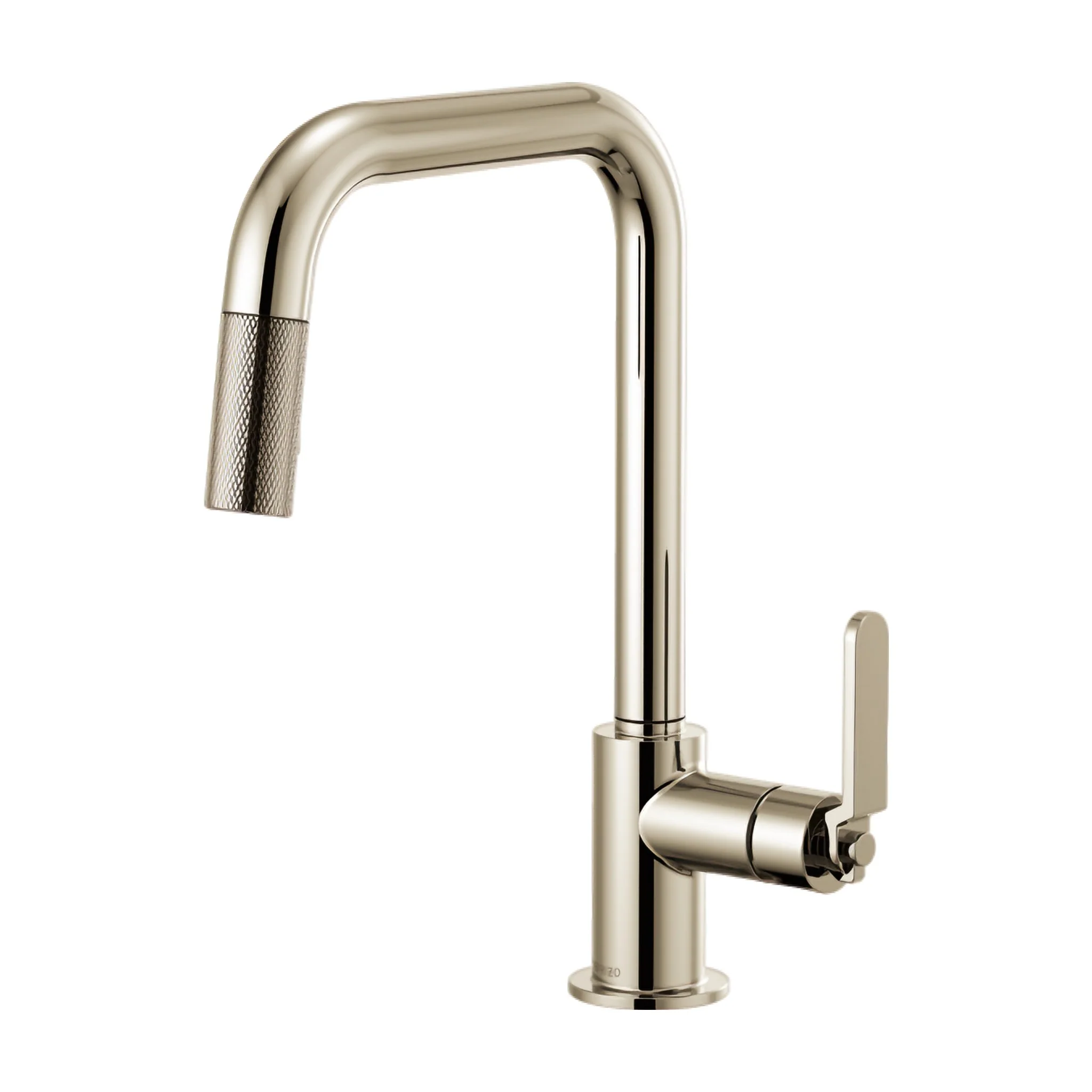 LITZE® PULL-DOWN FAUCET WITH SQUARE SPOUT AND INDUSTRIAL HANDLE - Image 4