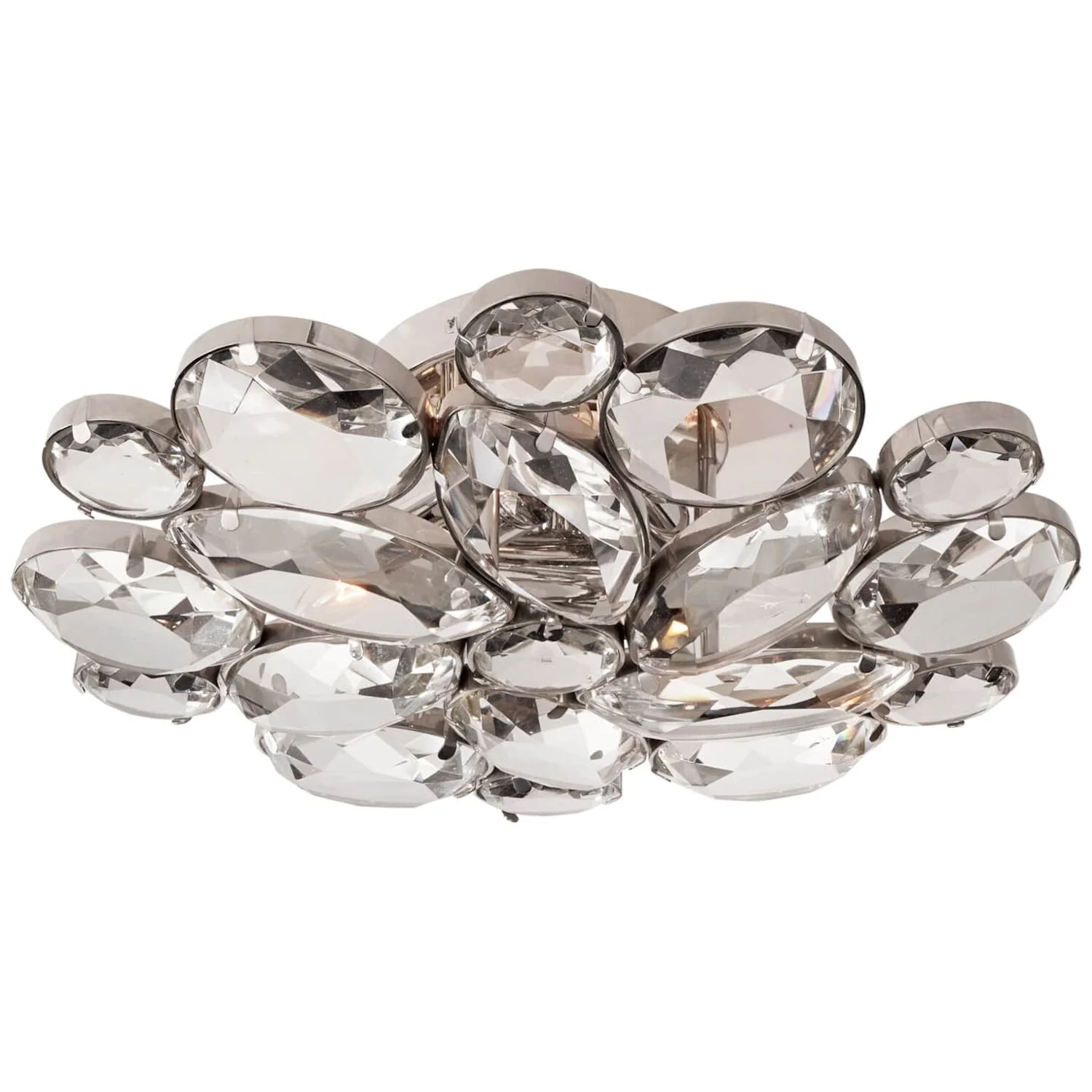 LLOYD 13-INCH THREE LIGHT MEDIUM ROUND FLUSH MOUNT - Image 2