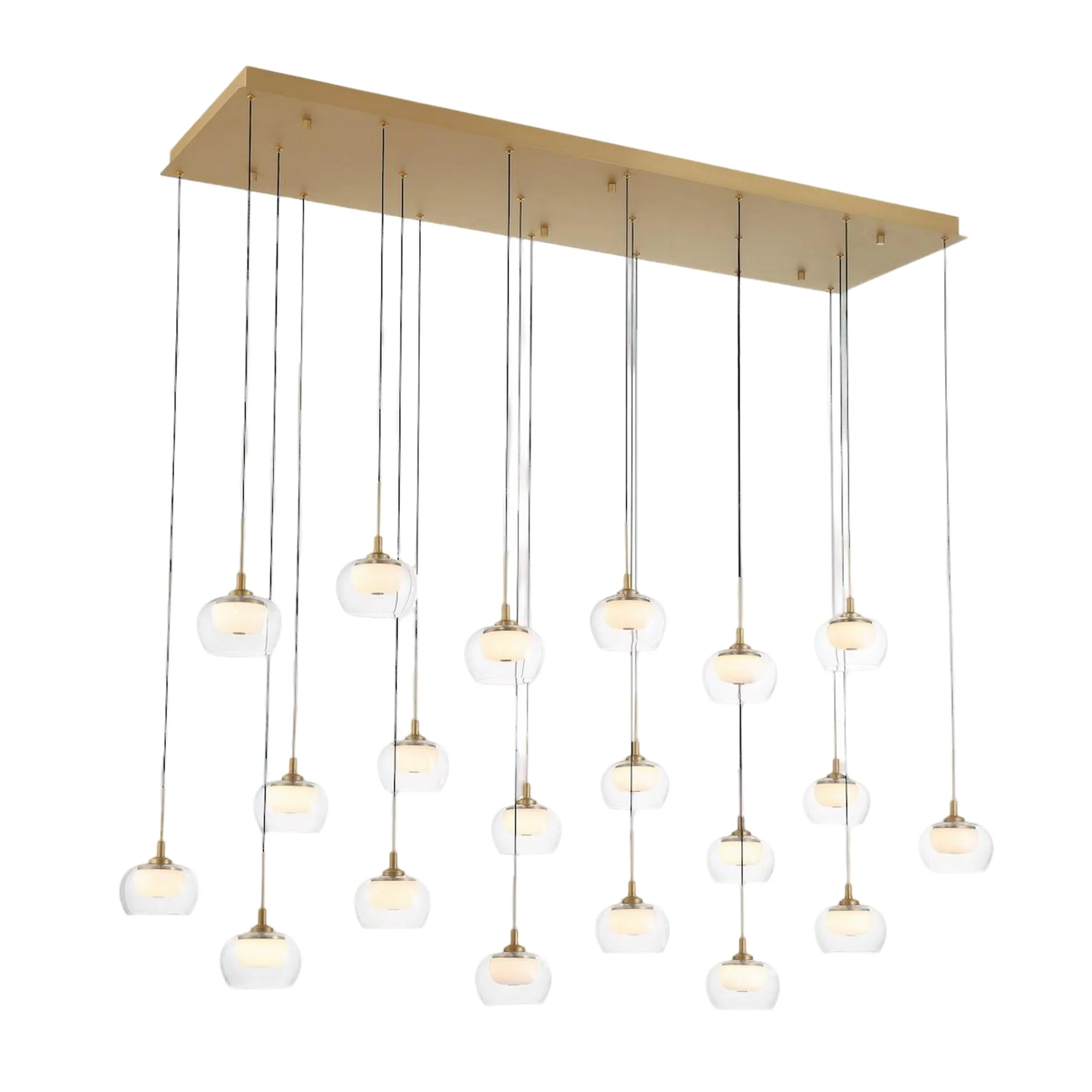 MANAROLA RECTANGULAR LED CHANDELIER (MULTIPLE SIZES) - Image 8