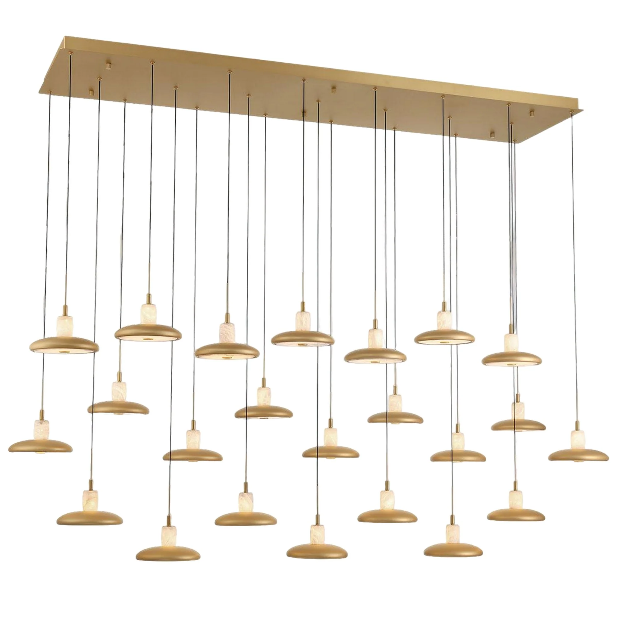 MANTOVA RECTANGULAR LED CHANDELIER (MULTIPLE SIZES) - Image 10