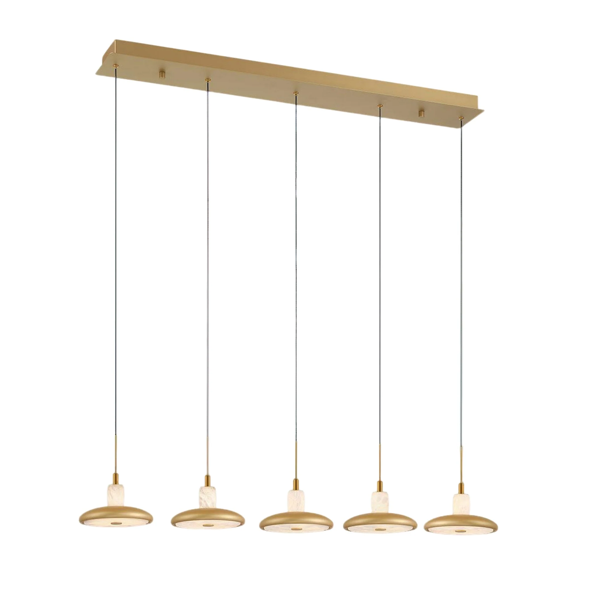 MANTOVA RECTANGULAR LED CHANDELIER (MULTIPLE SIZES) - Image 2