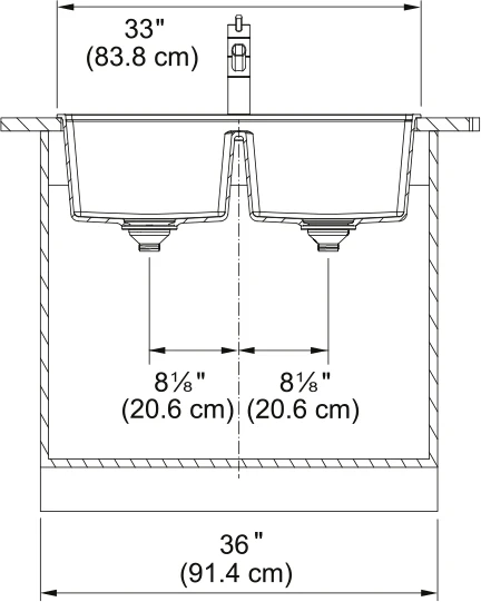 MARIS DOUBLE BOWL TOPMOUNT SINK - Image 10