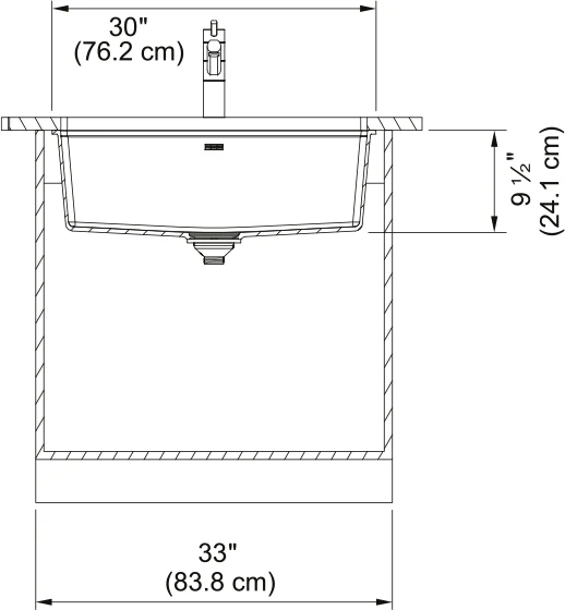 MARIS SINGLE BOWL UNDERMOUNT SINK - Image 10