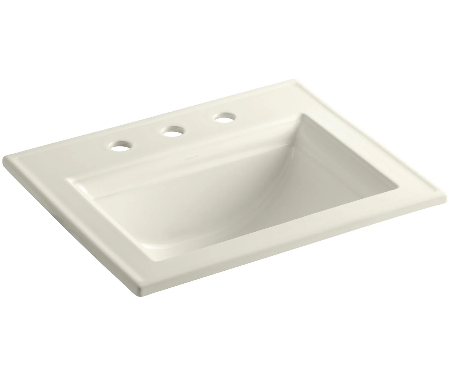 MEMOIRS® STATELY DROP IN BATHROOM SINK WITH 8-INCH WIDESPREAD FAUCET HOLES - Image 2