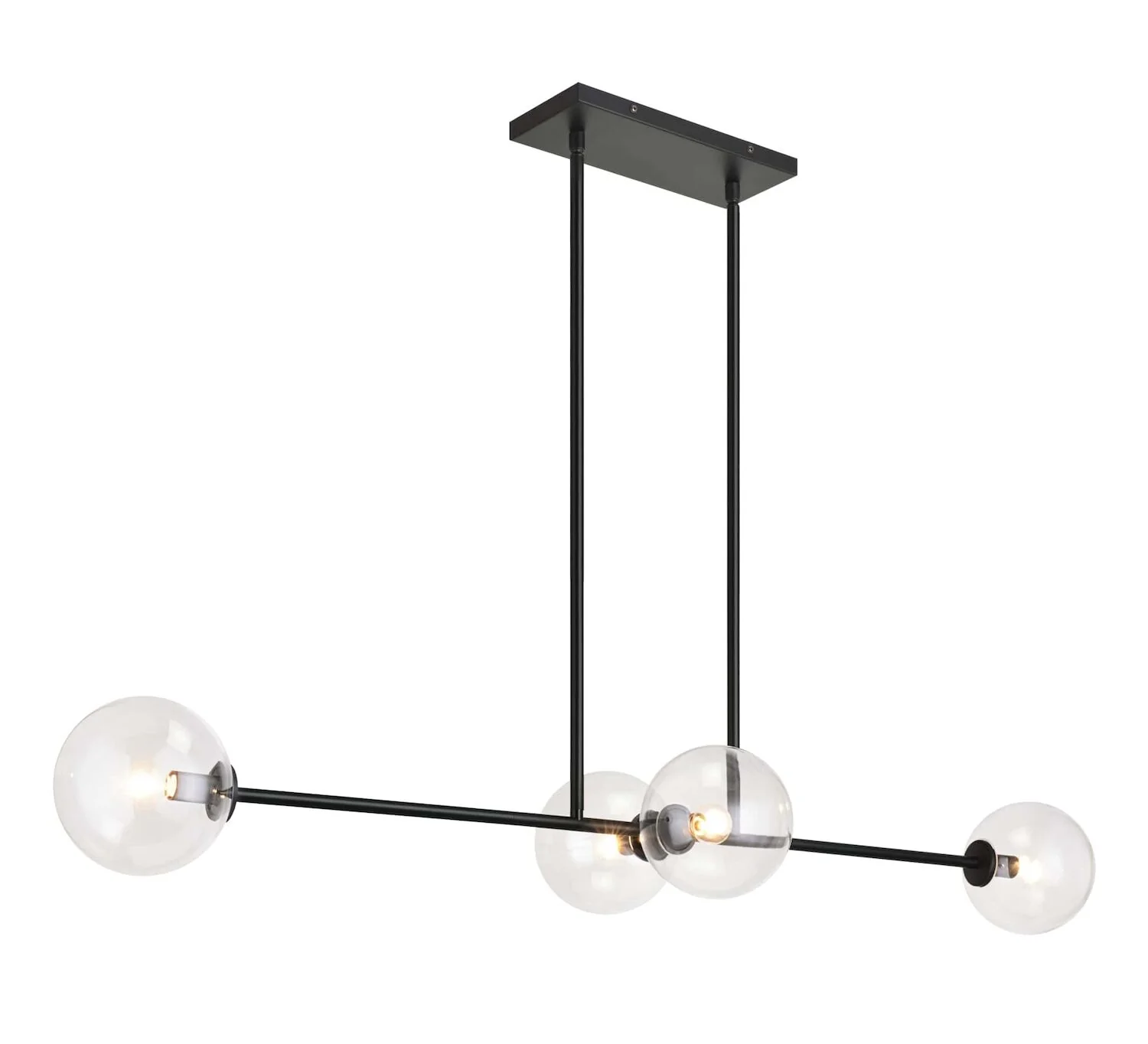 NOVO 4 LIGHT LINEAR CHANDELIER - Image 2