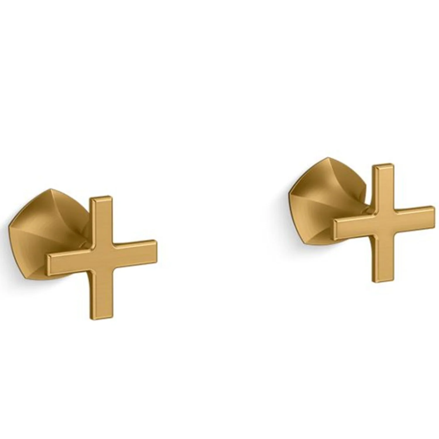 OCCASION® WALL-MOUNT BATHROOM SINK FAUCET CROSS HANDLE TRIM - Image 2