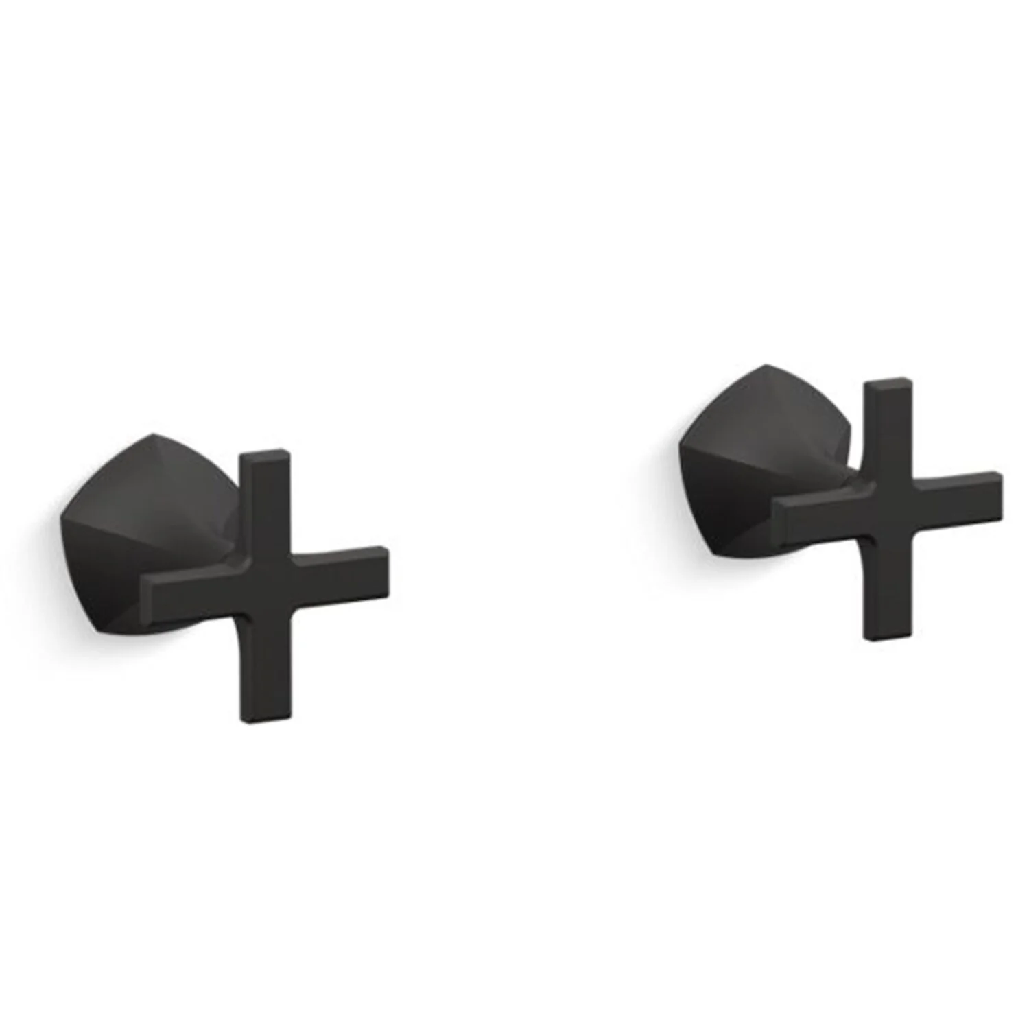 OCCASION® WALL-MOUNT BATHROOM SINK FAUCET CROSS HANDLE TRIM - Image 3