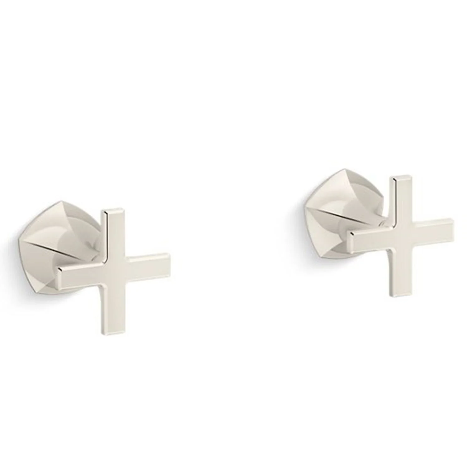 OCCASION® WALL-MOUNT BATHROOM SINK FAUCET CROSS HANDLE TRIM - Image 6