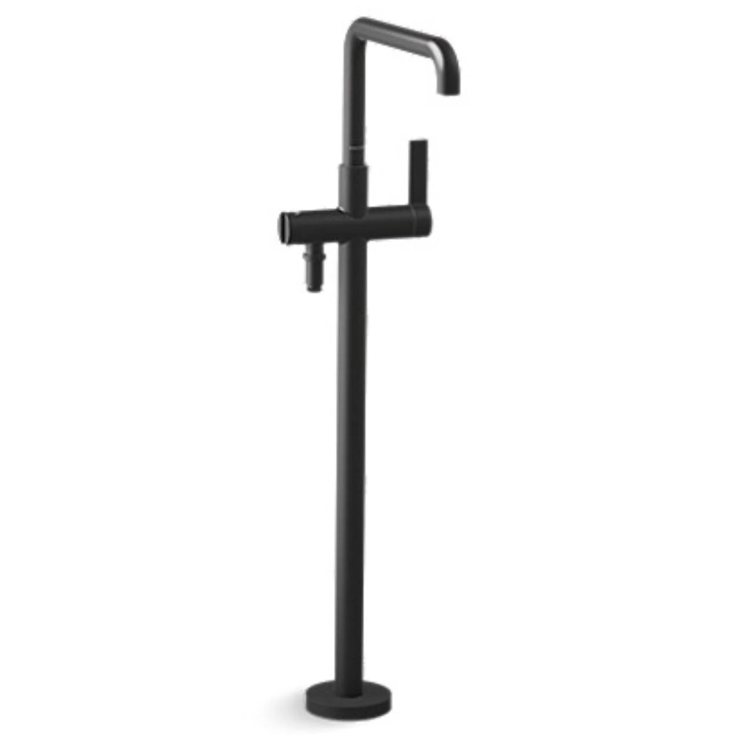 ONE FREESTANDING BATH FAUCET, LESS HANDSHOWER