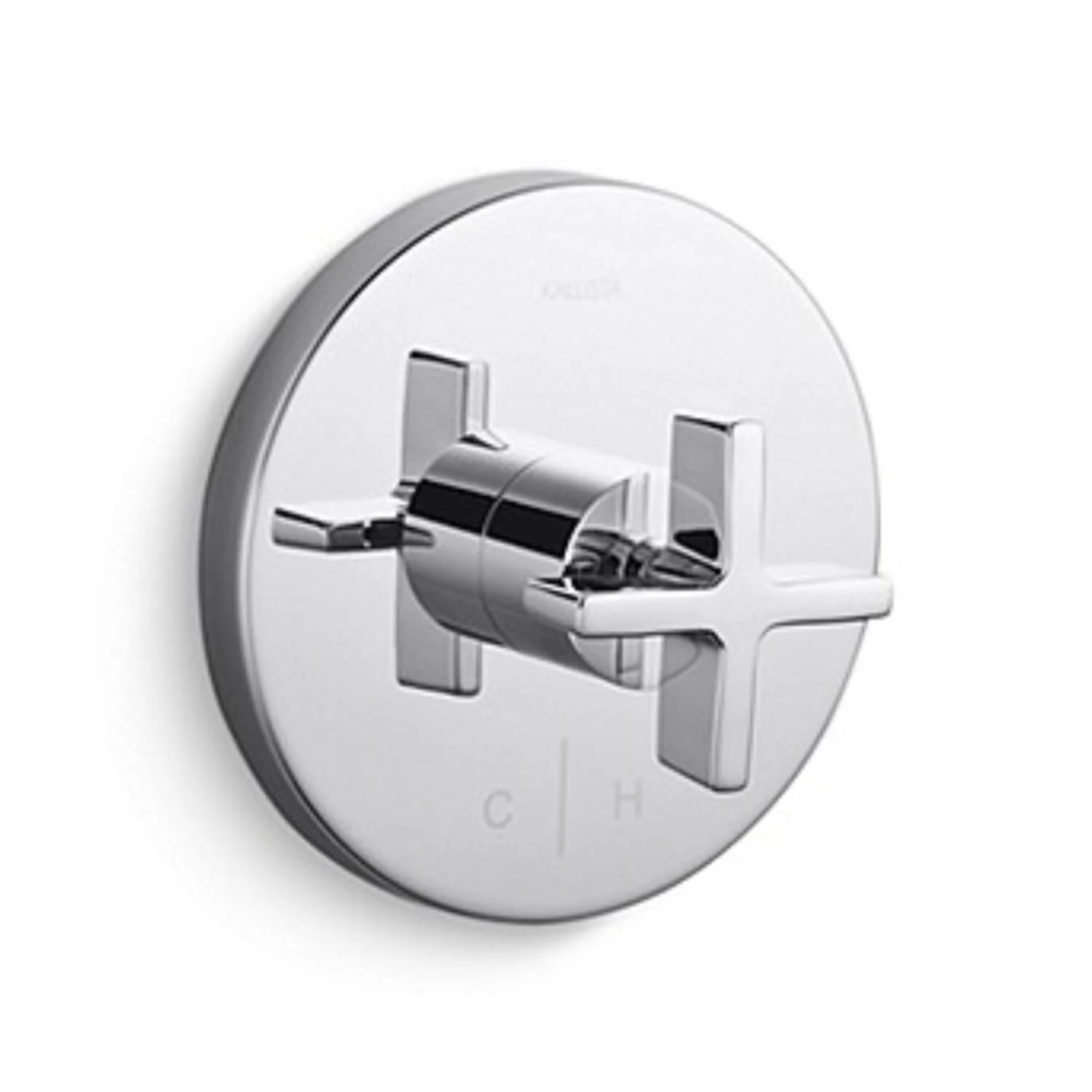 ONE THERMOSTATIC TRIM WITH CROSS HANDLE - Image 2