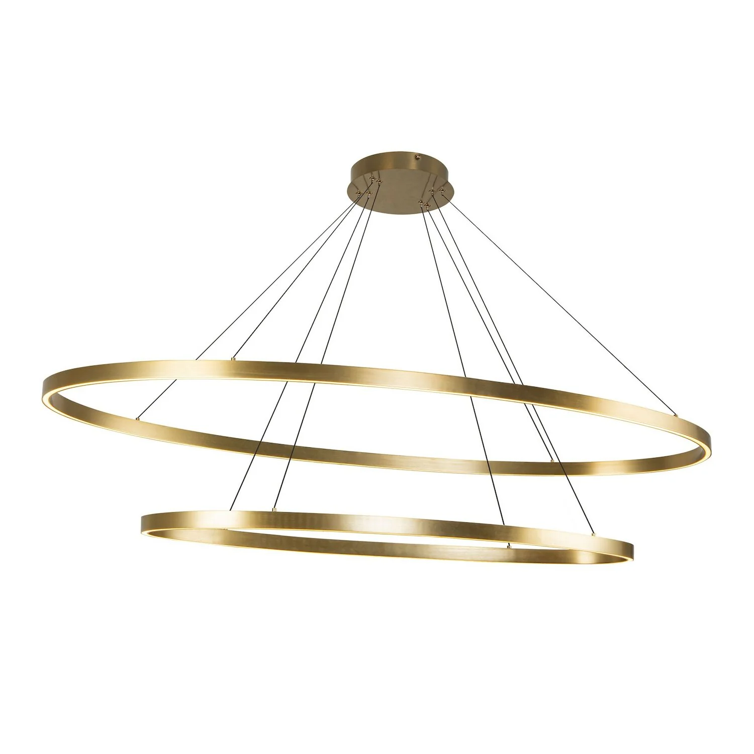 OVALE 2 LAYER LED CHANDELIER - Image 2