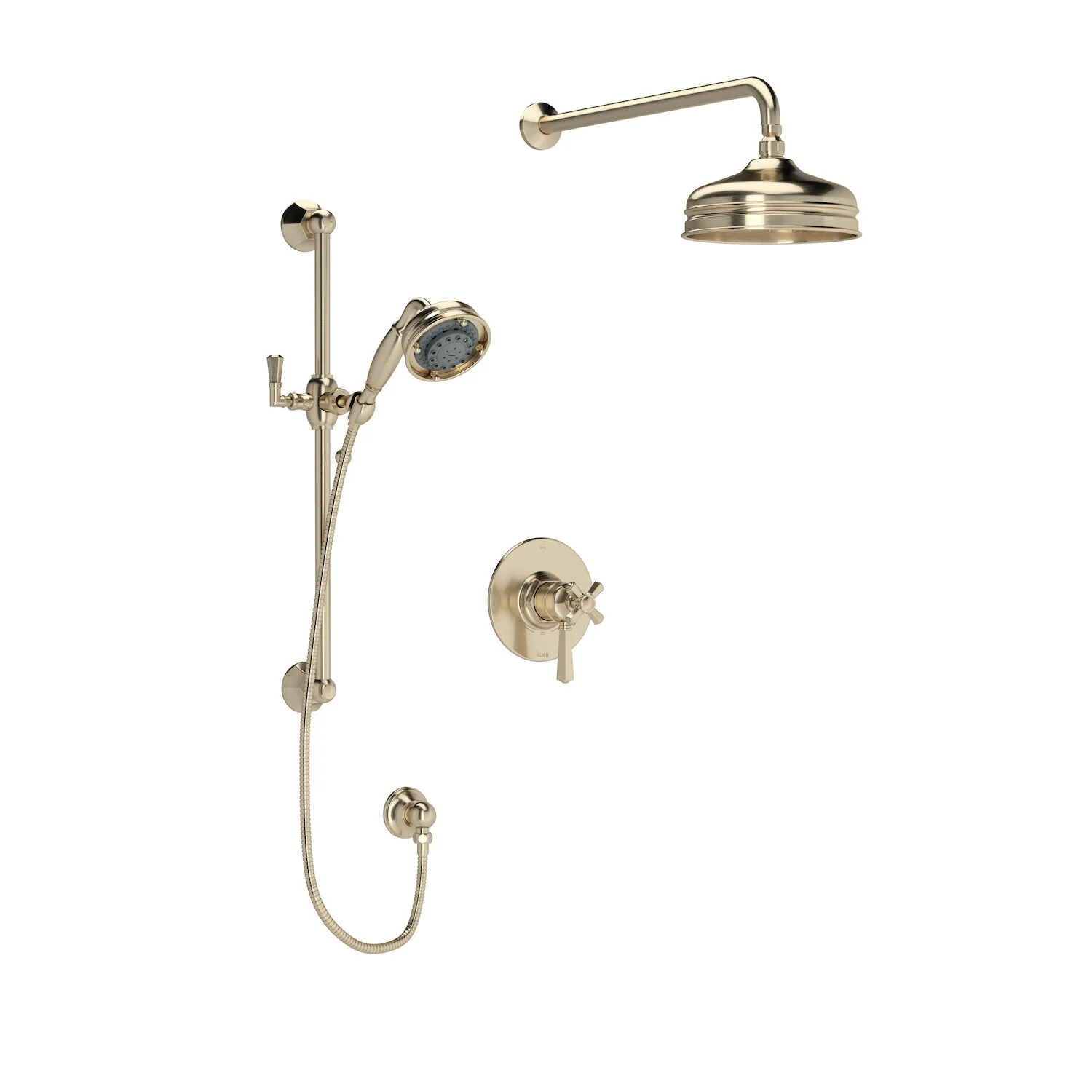 PALLADIAN 1/2" THERMOSTATIC & PRESSURE BALANCE 3 FUNCTION SYSTEM TRIM WITH INTEGRATED VOLUME CONTROL - Image 3