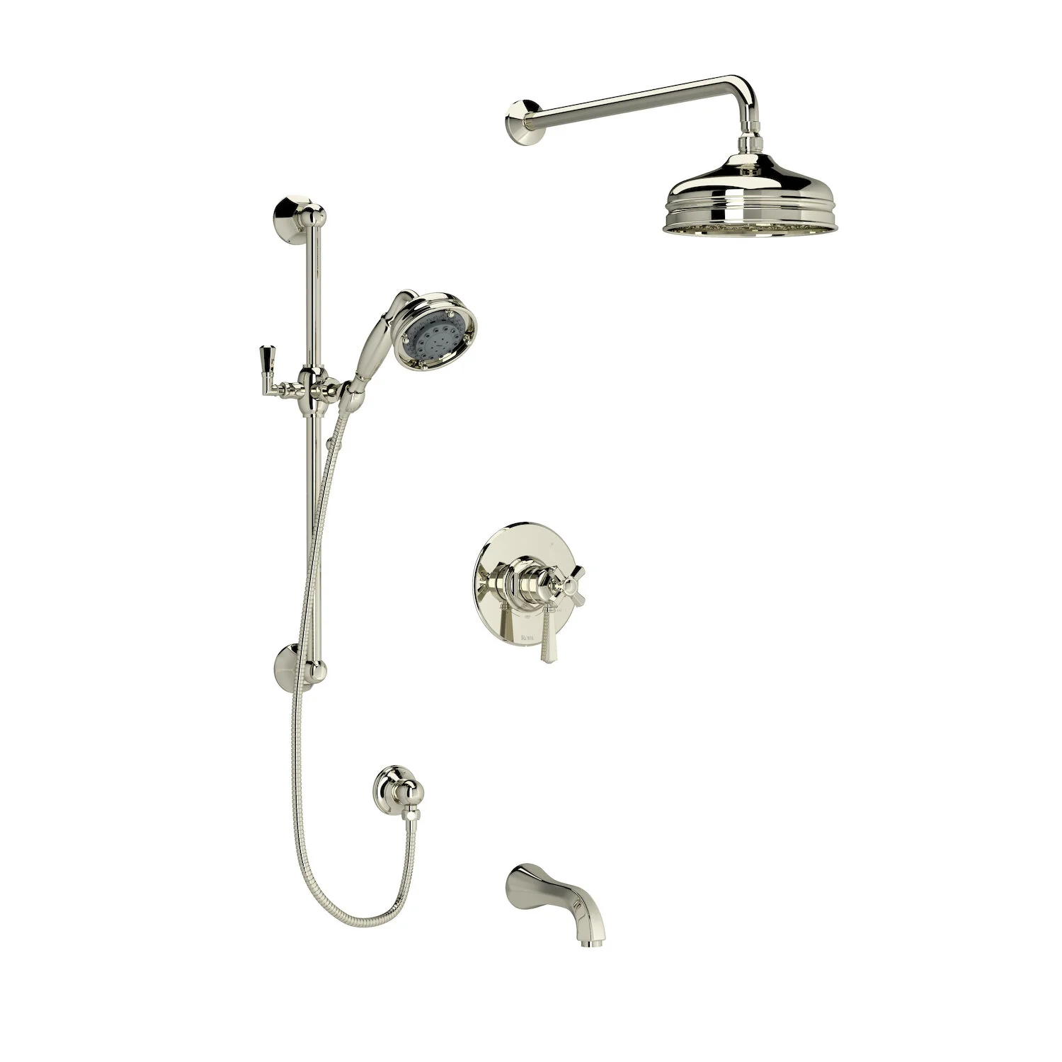 PALLADIAN 1/2" THERMOSTATIC & PRESSURE BALANCE 3 FUNCTION SYSTEM WITH INTEGRATED VOLUME CONTROL - Image 3
