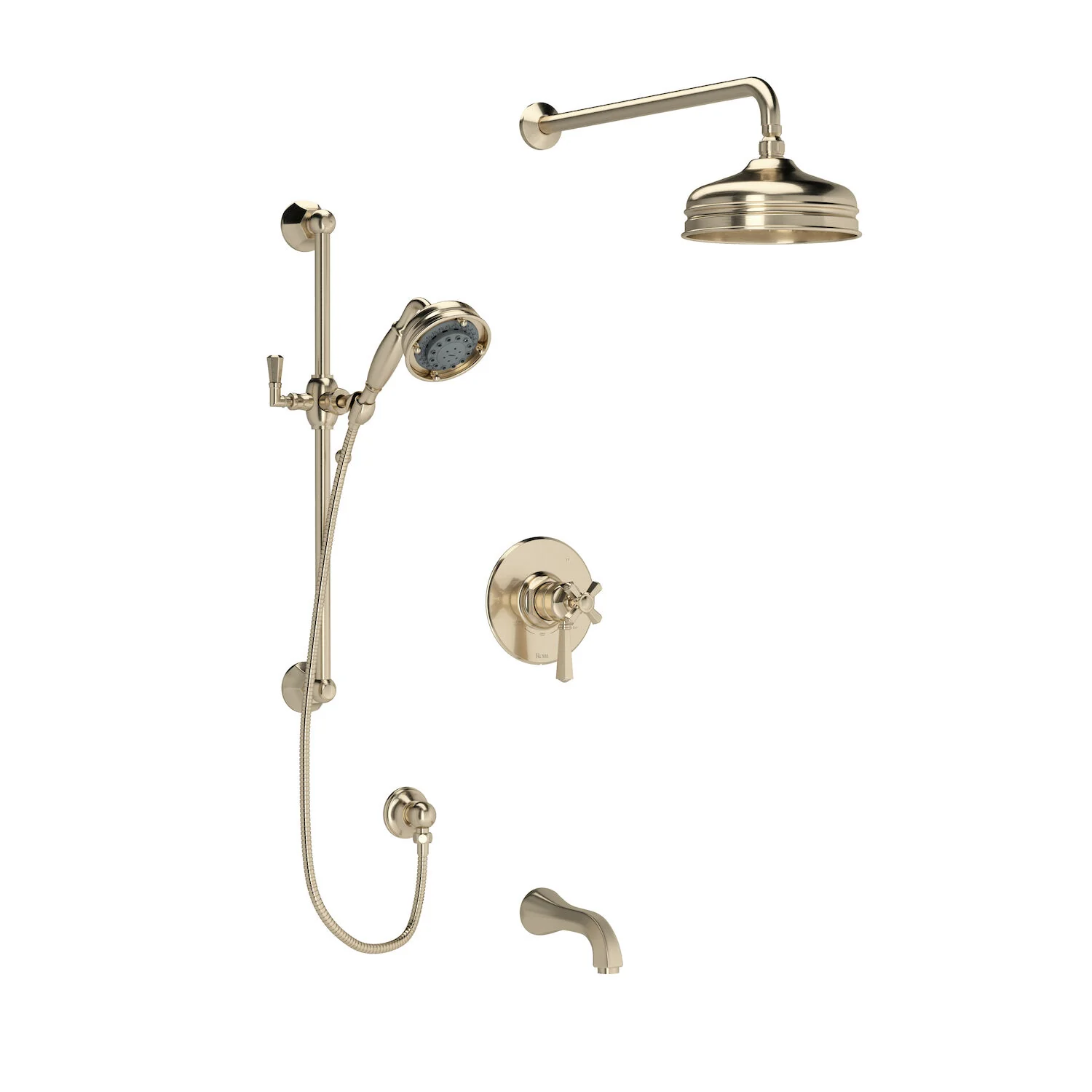 PALLADIAN 1/2" THERMOSTATIC & PRESSURE BALANCE 3 FUNCTION SYSTEM WITH INTEGRATED VOLUME CONTROL - Image 4