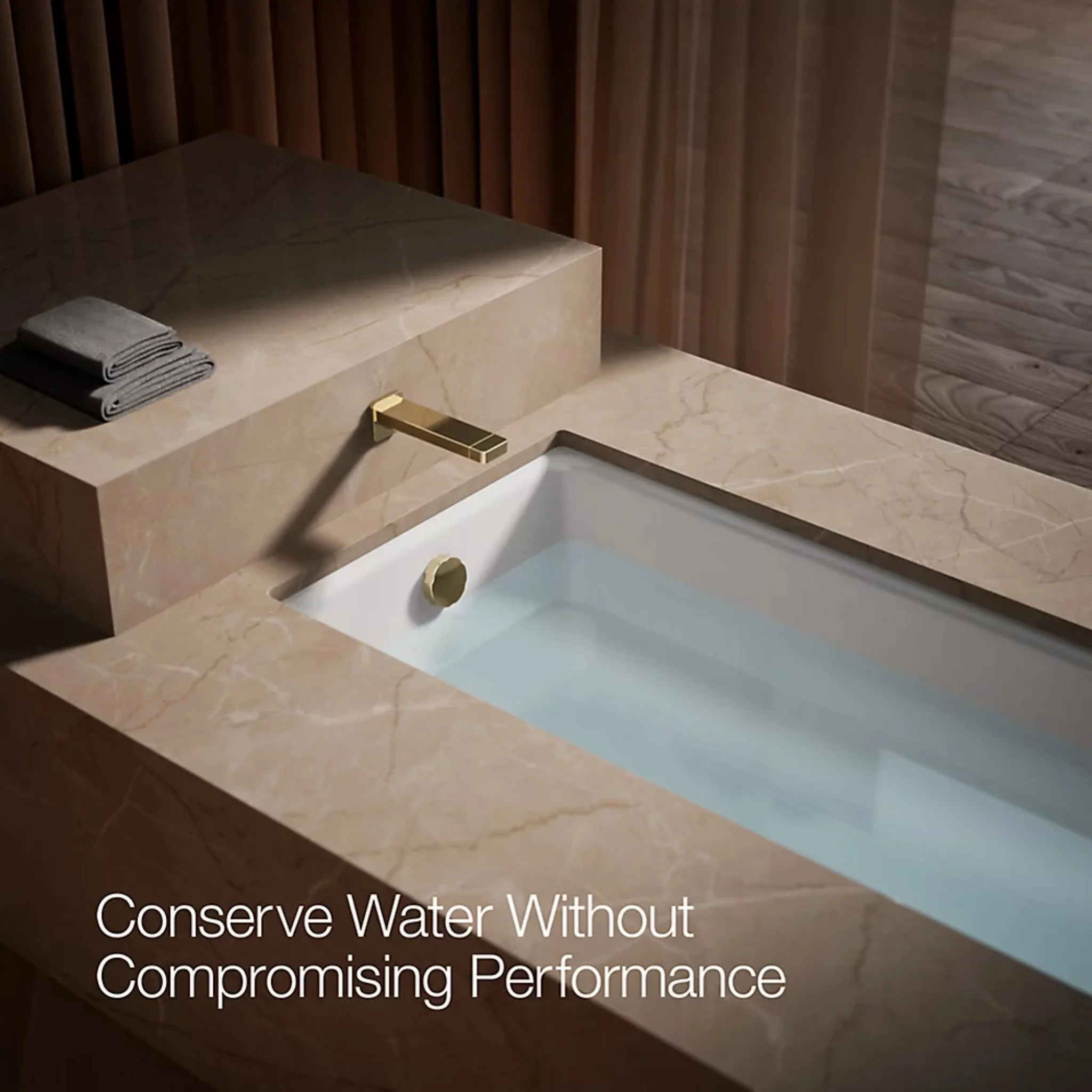 PARALLEL WALL MOUNT BATH SPOUT - Image 17
