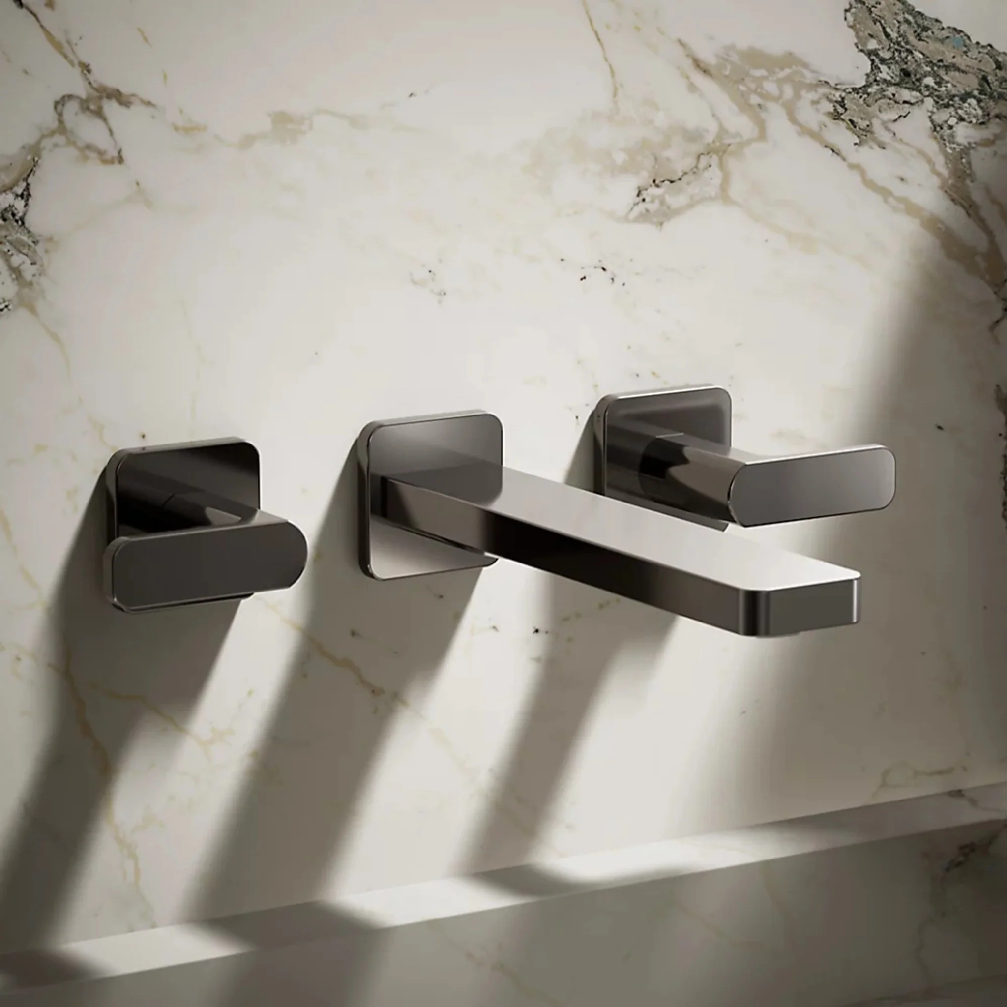 PARALLEL WALL-MOUNT BATHROOM SINK FAUCET TRIM - Image 12
