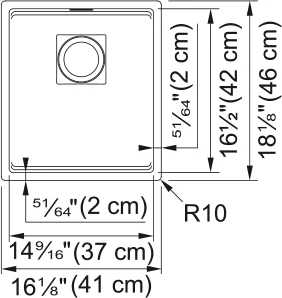 PEAK UNDERMOUNT PREP SINK - Image 11