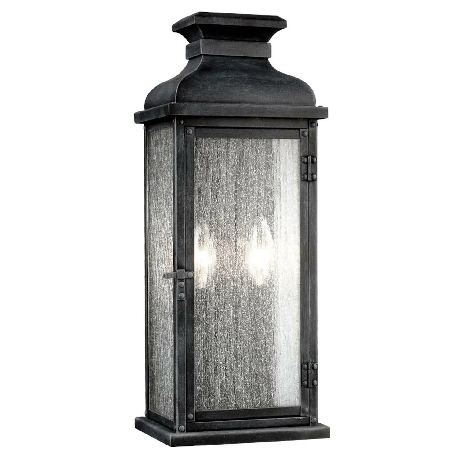 PEDIMENT OUTDOOR LANTERN (MULTIPLE SIZES)