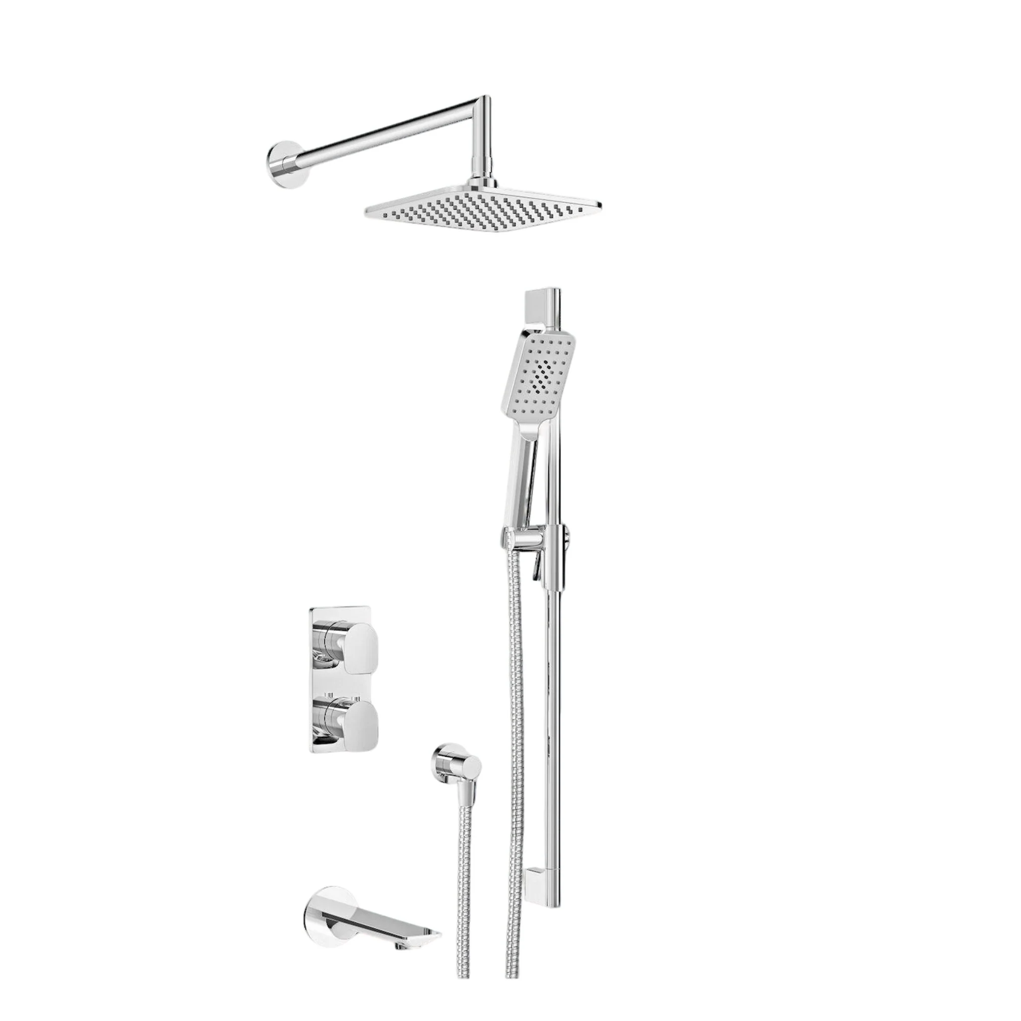 PETITE B04 COMPLETE 3-FUNCTION THERMOSTATIC PRESSURE BALANCED SHOWER KIT - Image 3