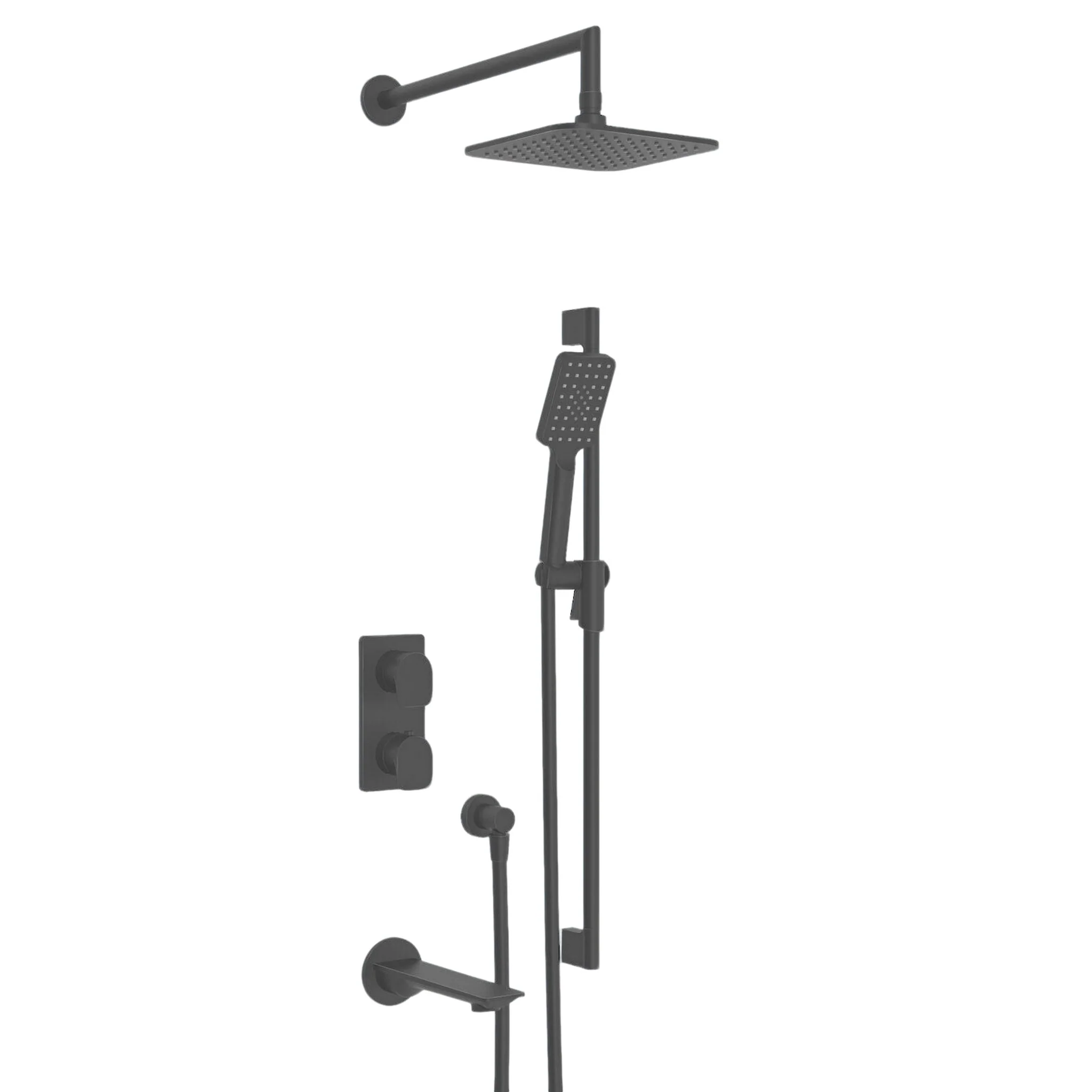PETITE B04 COMPLETE 3-FUNCTION THERMOSTATIC PRESSURE BALANCED SHOWER TRIM KIT ONLY - Image 3