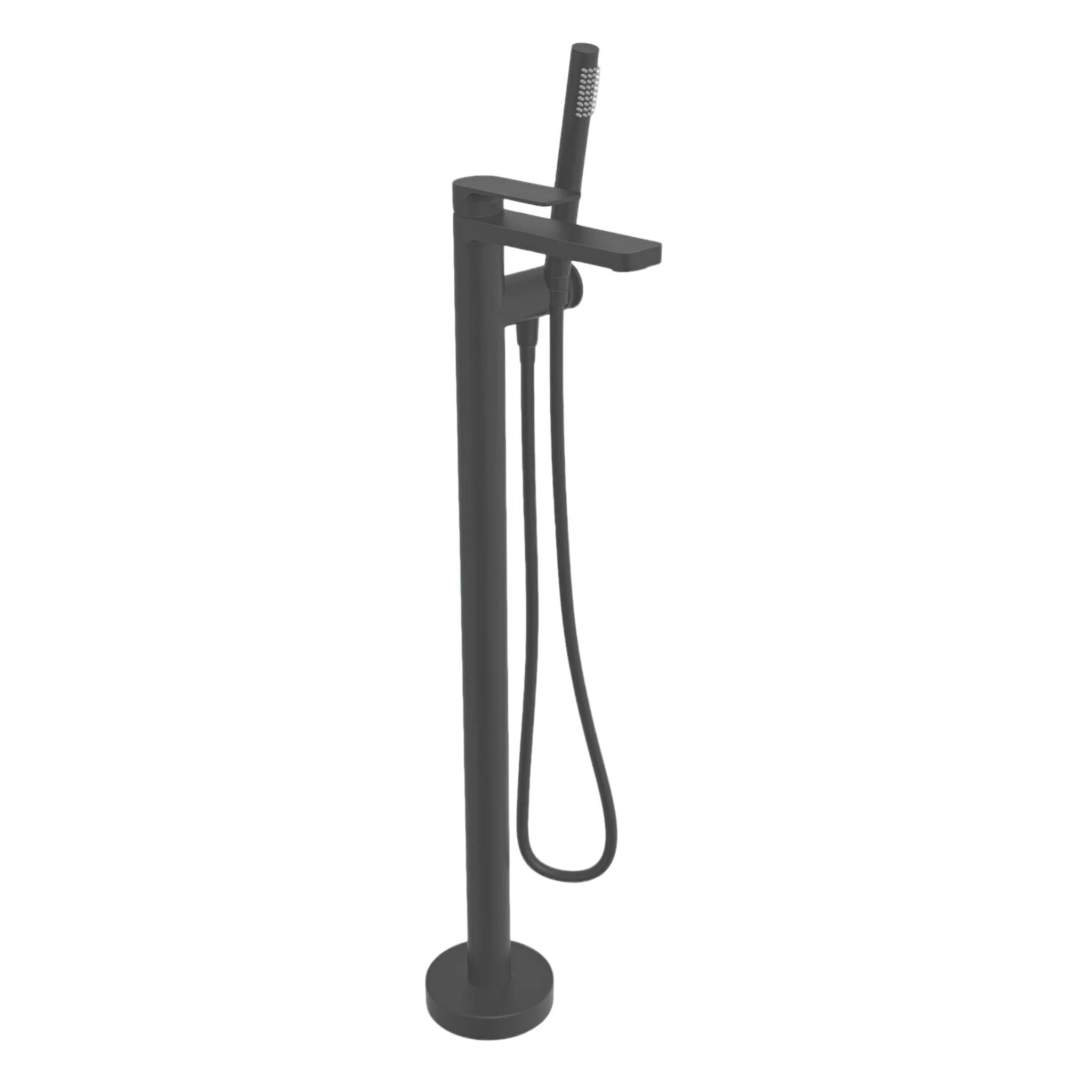 PETITE B04 FLOOR-MOUNTED TUB FILLER WITH HAND SHOWER - Image 3