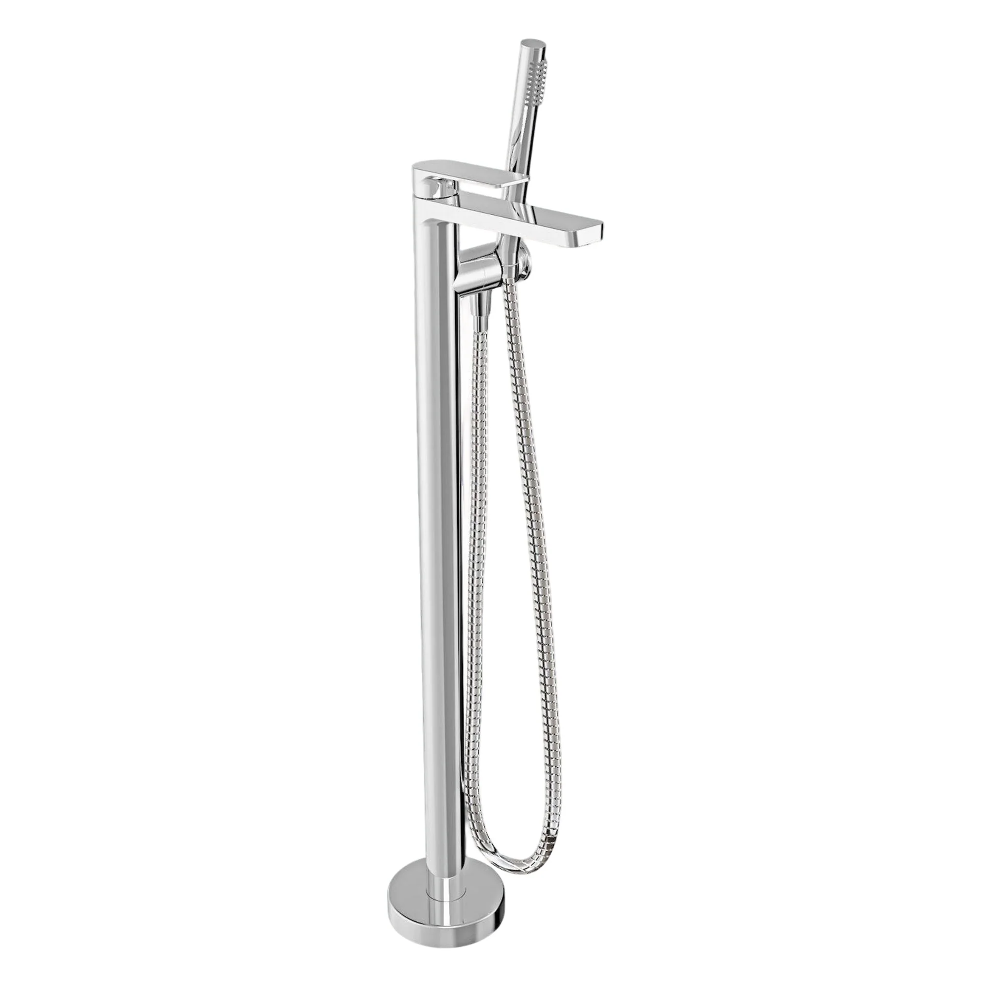 PETITE B04 FLOOR-MOUNTED TUB FILLER WITH HAND SHOWER - Image 5