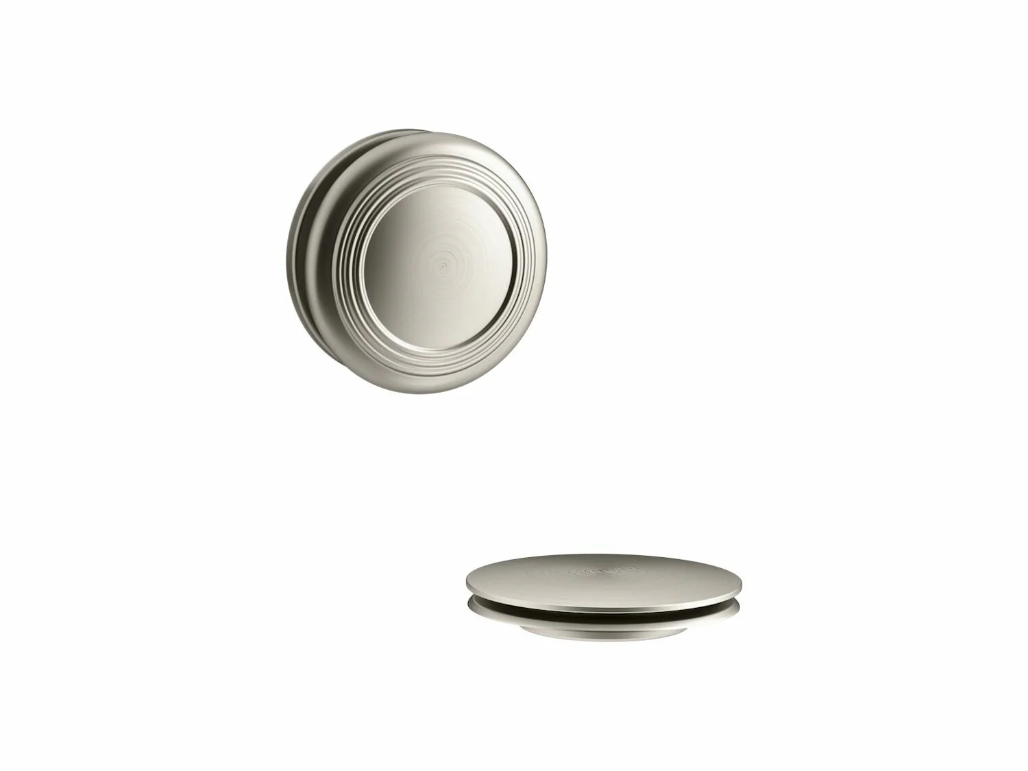 PUREFLO TRADITIONAL PUSH BUTTON BATH DRAIN TRIM - Image 3