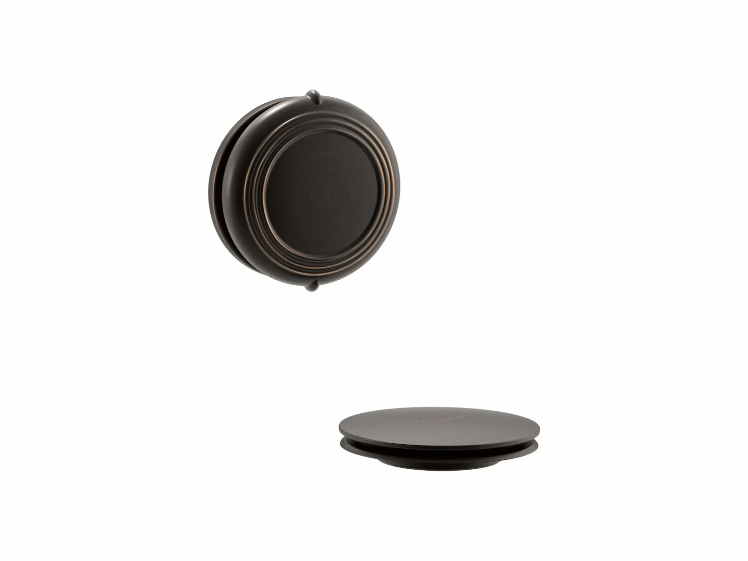 PUREFLO TRADITIONAL ROTARY TURN BATH DRAIN TRIM