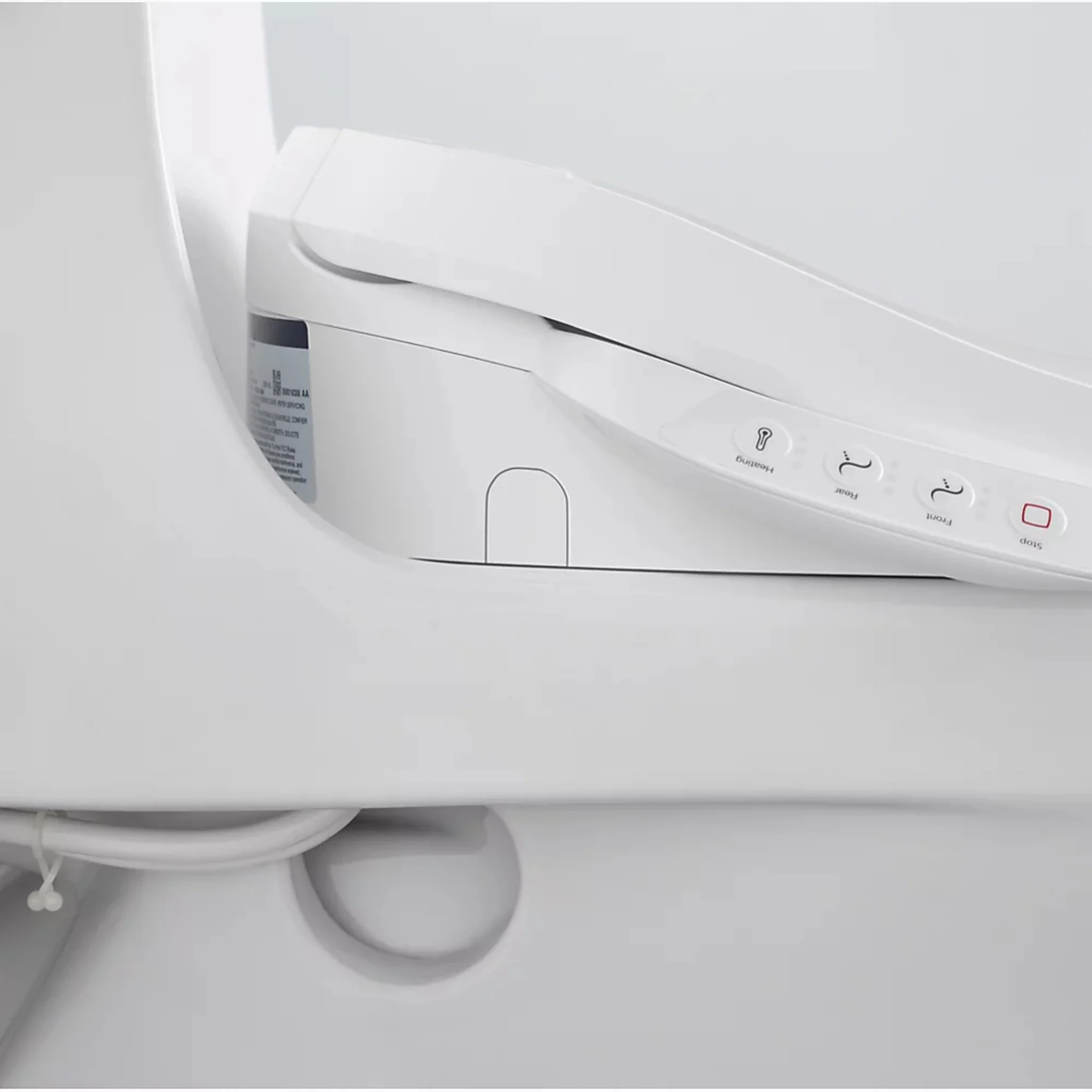PUREWASH® E700 ELONGATED BIDET TOILET SEAT WITH REMOTE CONTROL - Image 5