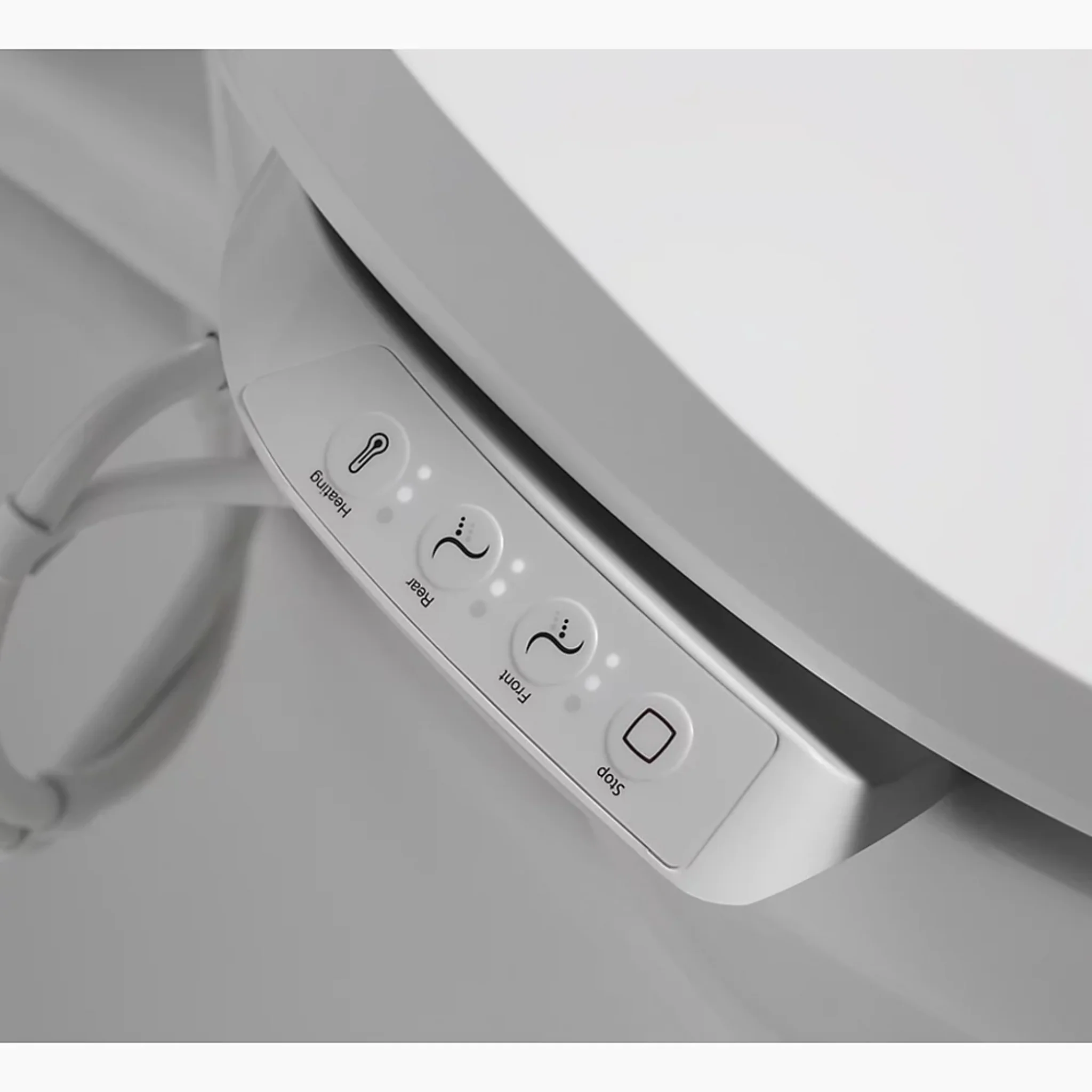 PUREWASH® E700 ELONGATED BIDET TOILET SEAT WITH REMOTE CONTROL - Image 6