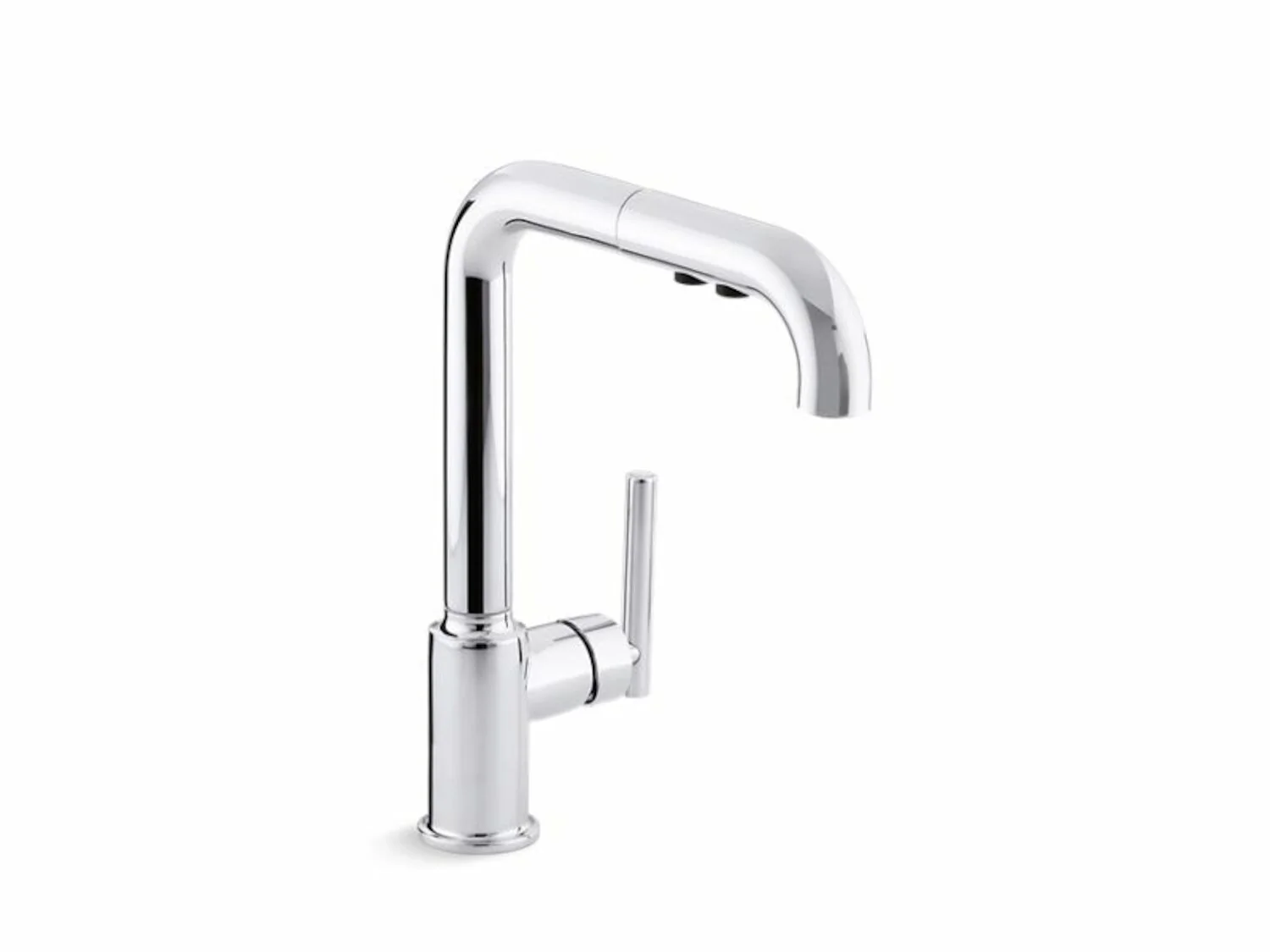 PURIST SINGLE-HOLE KITCHEN SINK FAUCET WITH 8" PULL-OUT SPOUT - Image 4